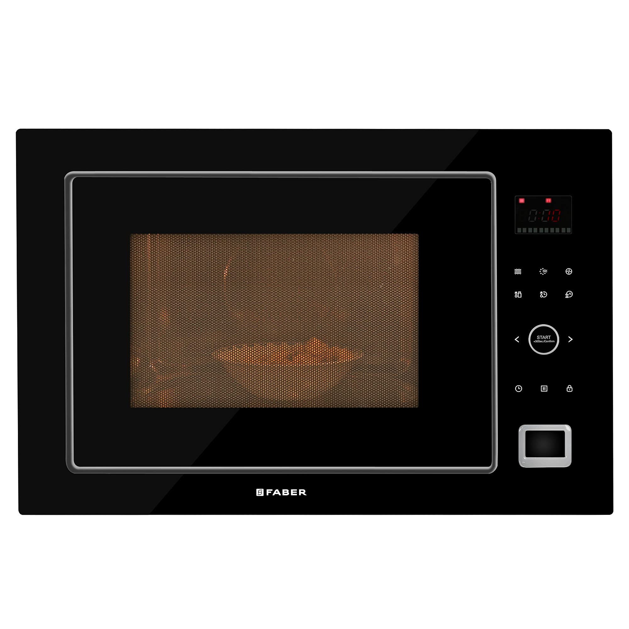 Faber 32L Microwave Oven | Grill,Convection, Defrost | 10 Auto Menus | Speedy & Multi-Stage & Combination Cooking| Child Lock| E