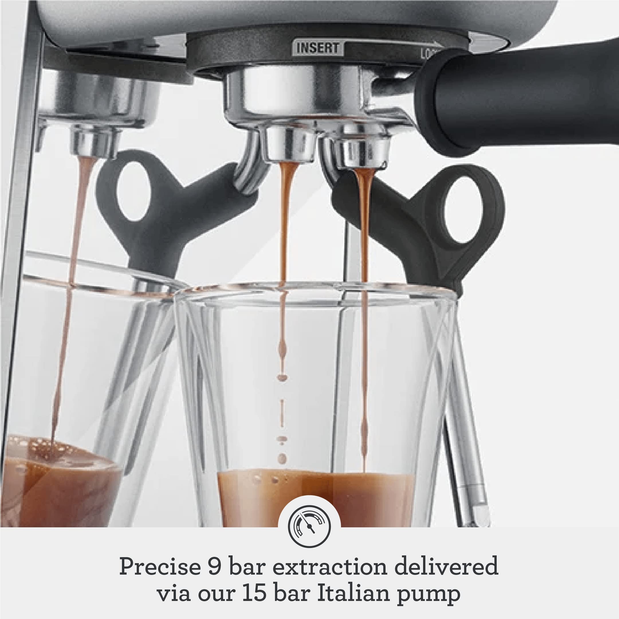 Breville the Bambino Plus Espresso Machine with Auto Milk Frother, Espresso Maker with Seconds Heat Up, Cappuccino & Latte Machi