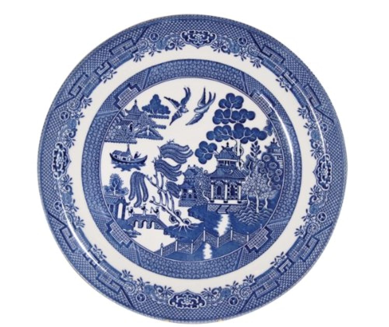 Churchill Blue Willow Plate 10 (Set of 6)