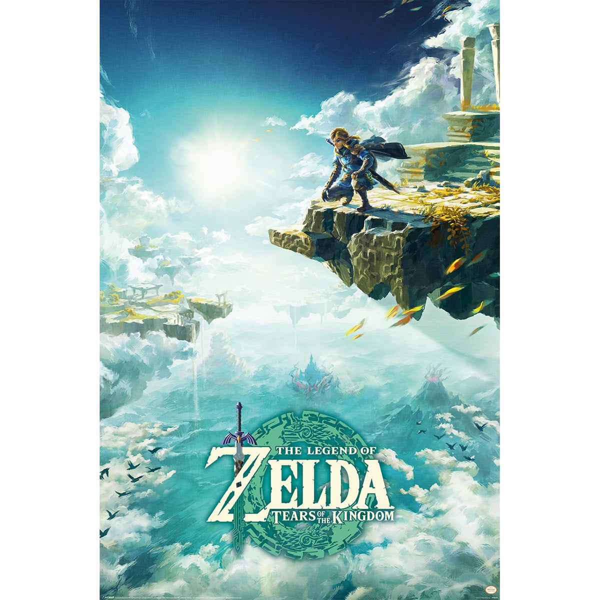Pyramid - The Legend Of Zelda Tears Of The Kingdom 61X91 Cm