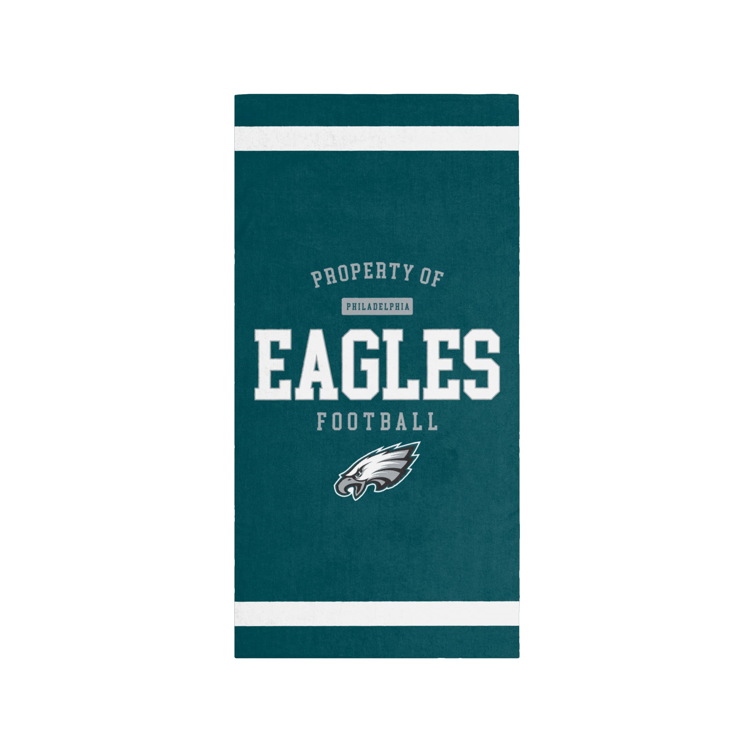 Foco Philadelphia Eagles Nfl Property Of Beach Towel