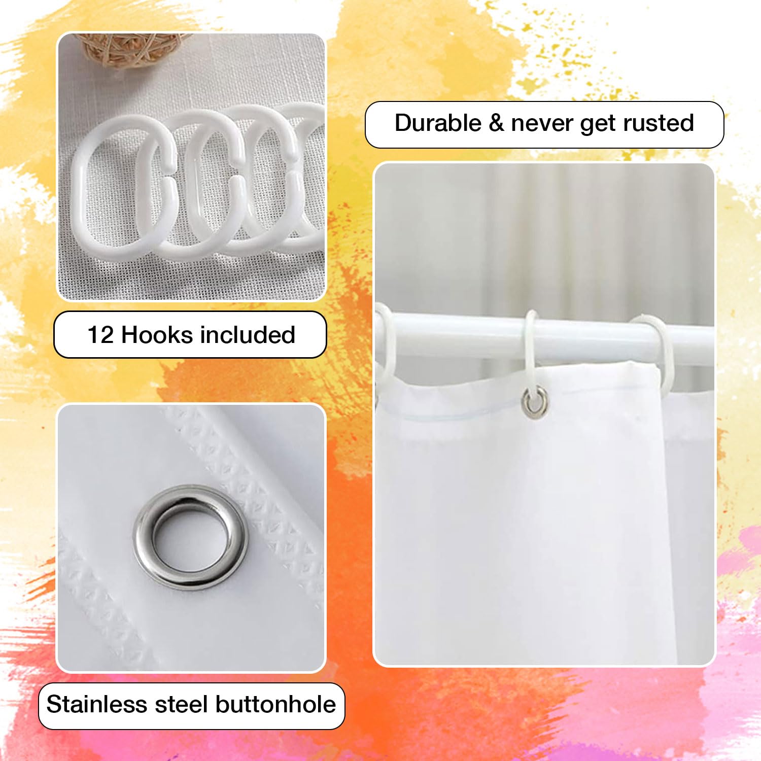 Boys Bathroom Monster Truck Shower Curtain Sets Monster Truck Shower Curtains Set 4 Piece Teen Boy Room Decor, Waterproof Cartoo