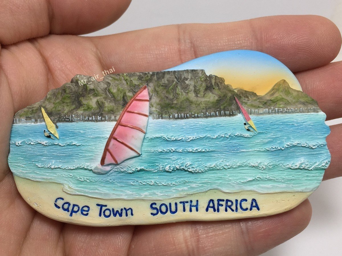 Cape Town South Africa Souvenir Resin 3D Fridge Magnet Souvenir Tourist Gift 010