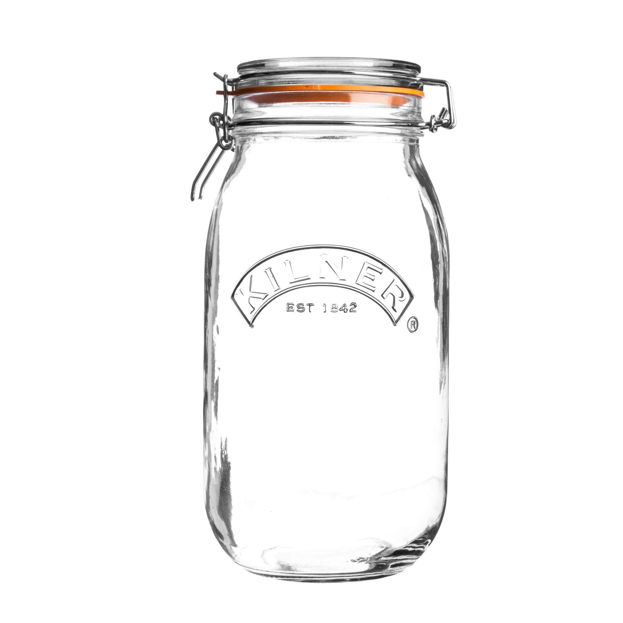 Kilner Round Clip Top Jar, 102-Fl Oz, 1 Ea