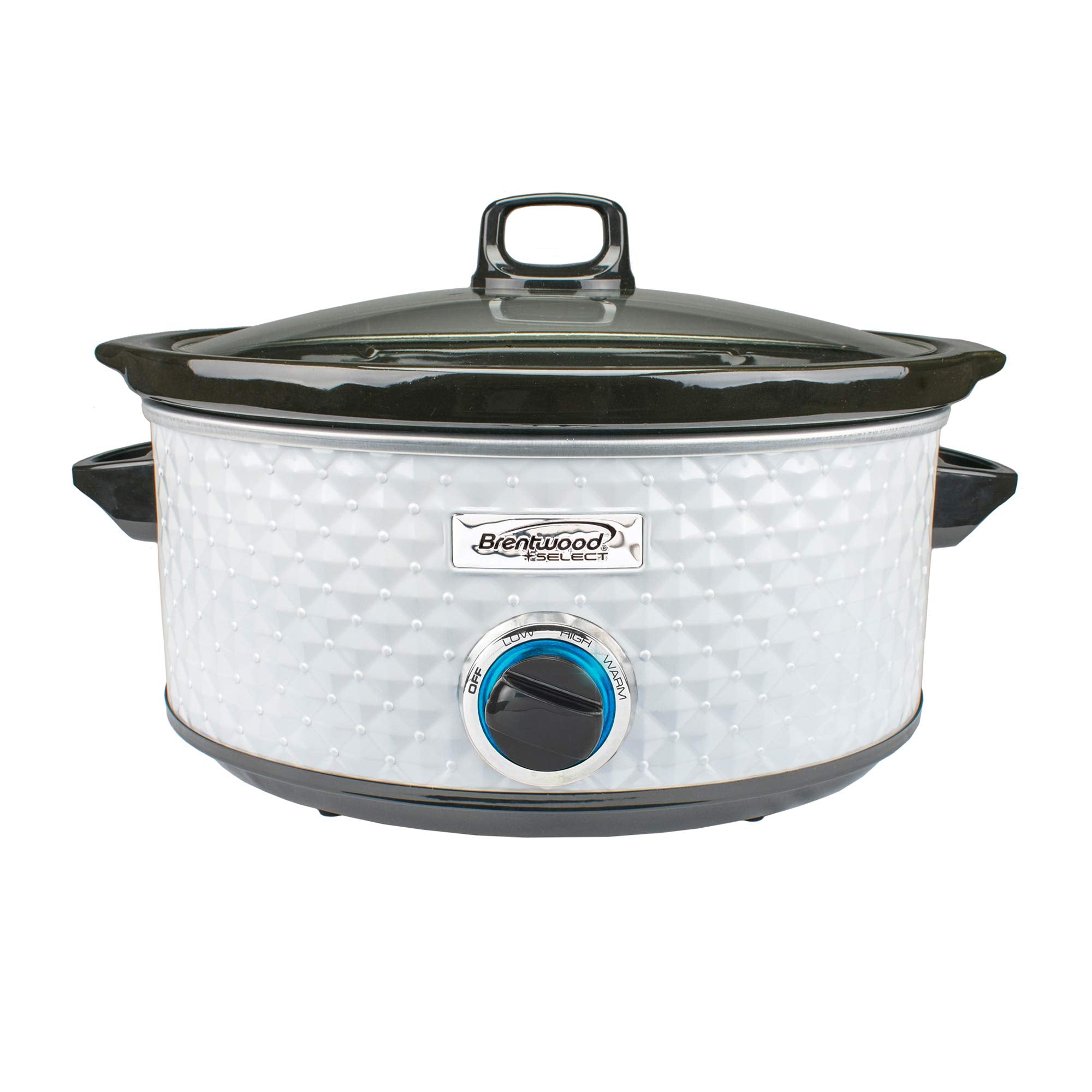 Brentwood Select SC -157W - Slow cooking pot, 7 white gallon rooms