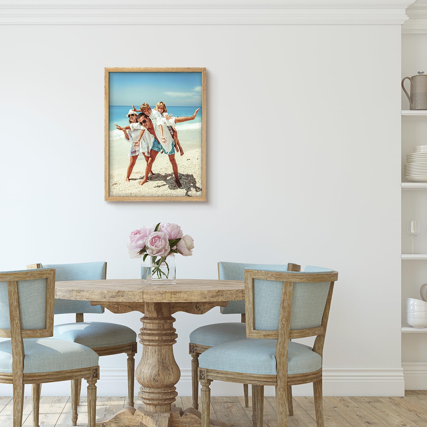 Wall26 Custom Framed Poster Wall Art For Living Room, Bedroom Canvas Prints For Home Decoration Ready To Hang - 11''X14'' Natura