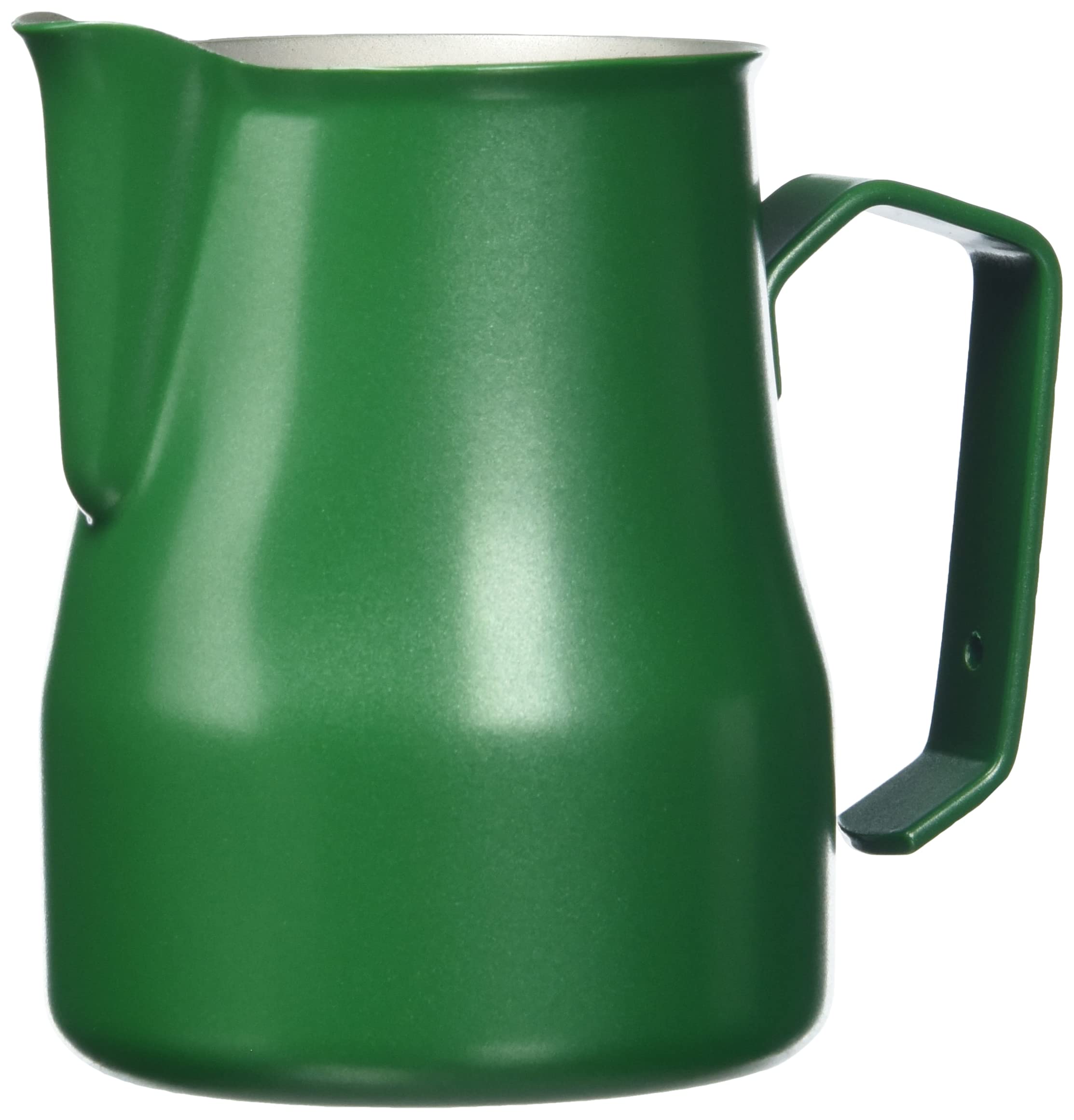 Metallurgica Motta 8007986028358 Motta Stainless Steel Professional Milk Pitcher, Green, 11.8 Fl. Oz, One Size