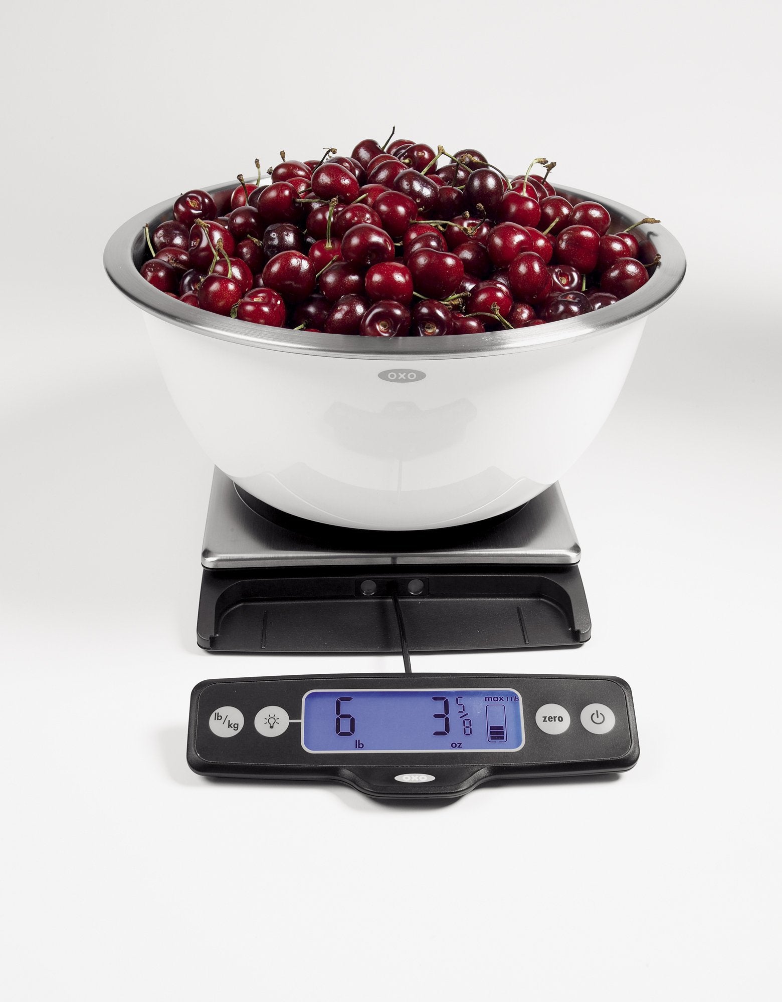 Oxo Good Grips 11 Pound Food Scale With Pull-Out Display, Stainless Steel
