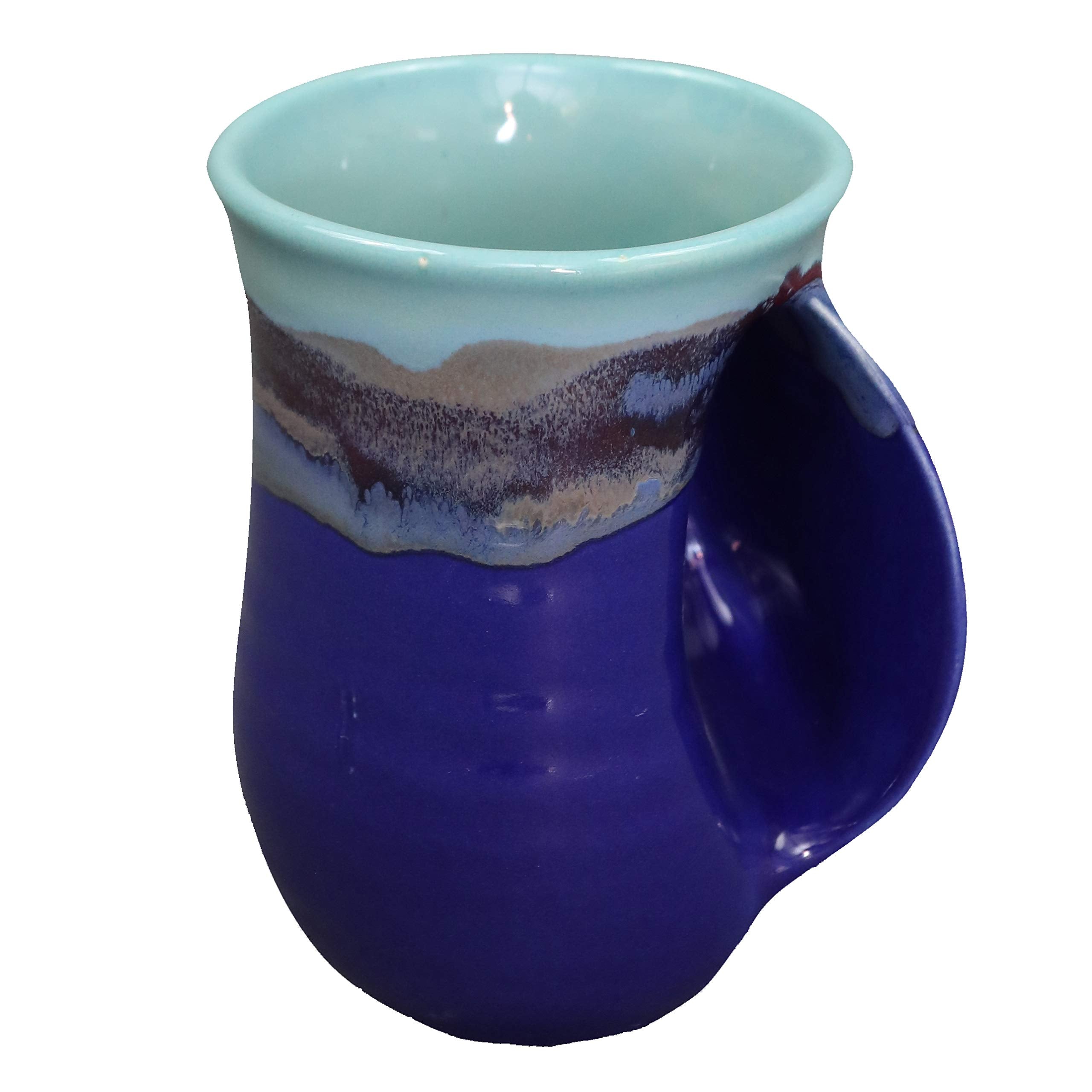 Clay In Motion Handwarmer Mug - Right Hand (Mystic Waters)
