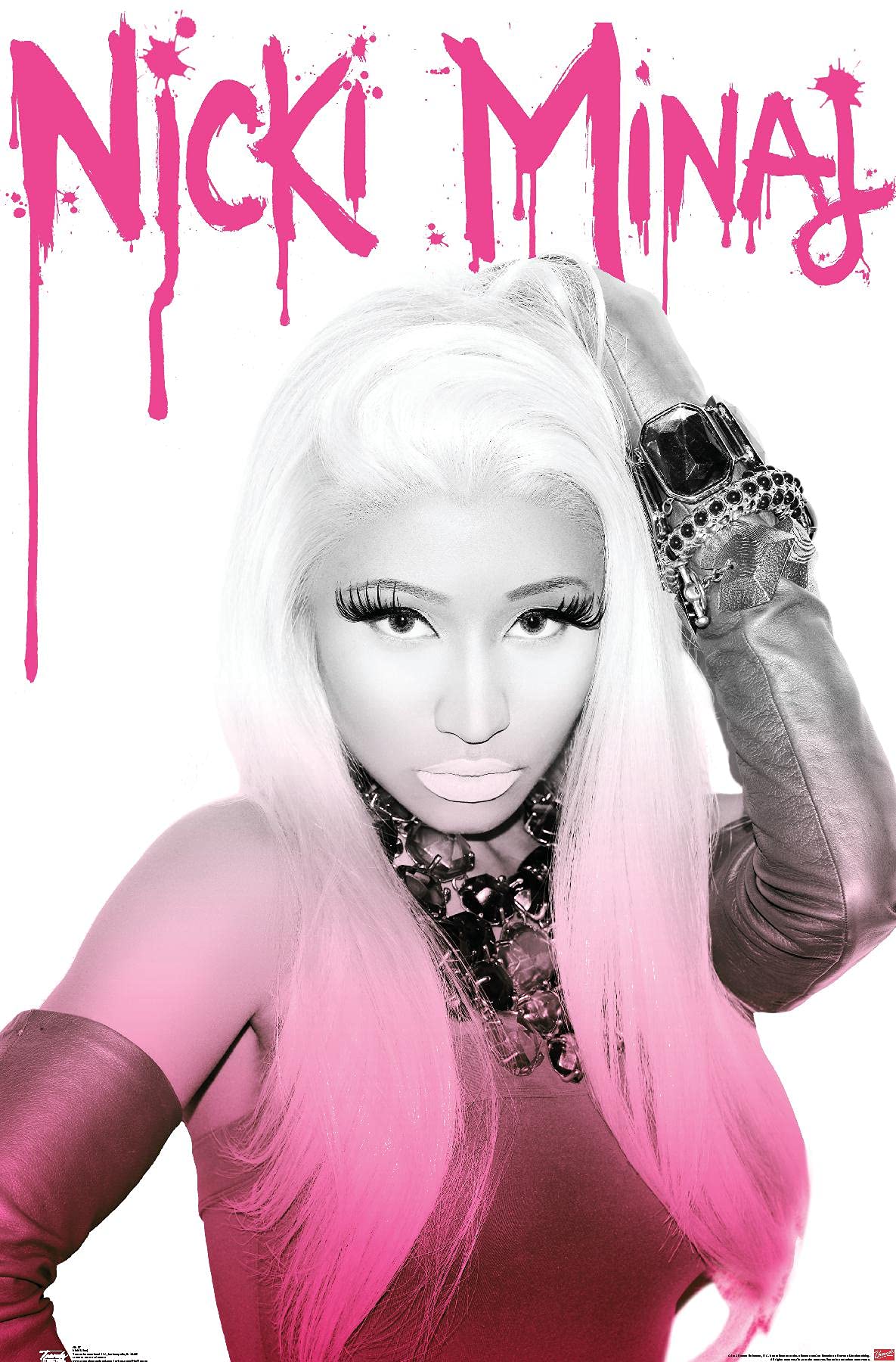 Trends International Nicki Minaj Wall Poster, 14.725'' X 22.375'', Premium Unframed Version