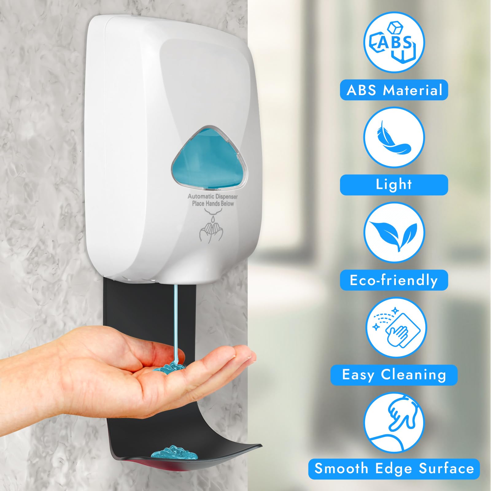 Ziozertt 2Pcs Dispenser Drip Tray Wall Mount Soap Dispenser Bracket,Laundry Detergent Drip Catcher Prevent Dripping And Spraying