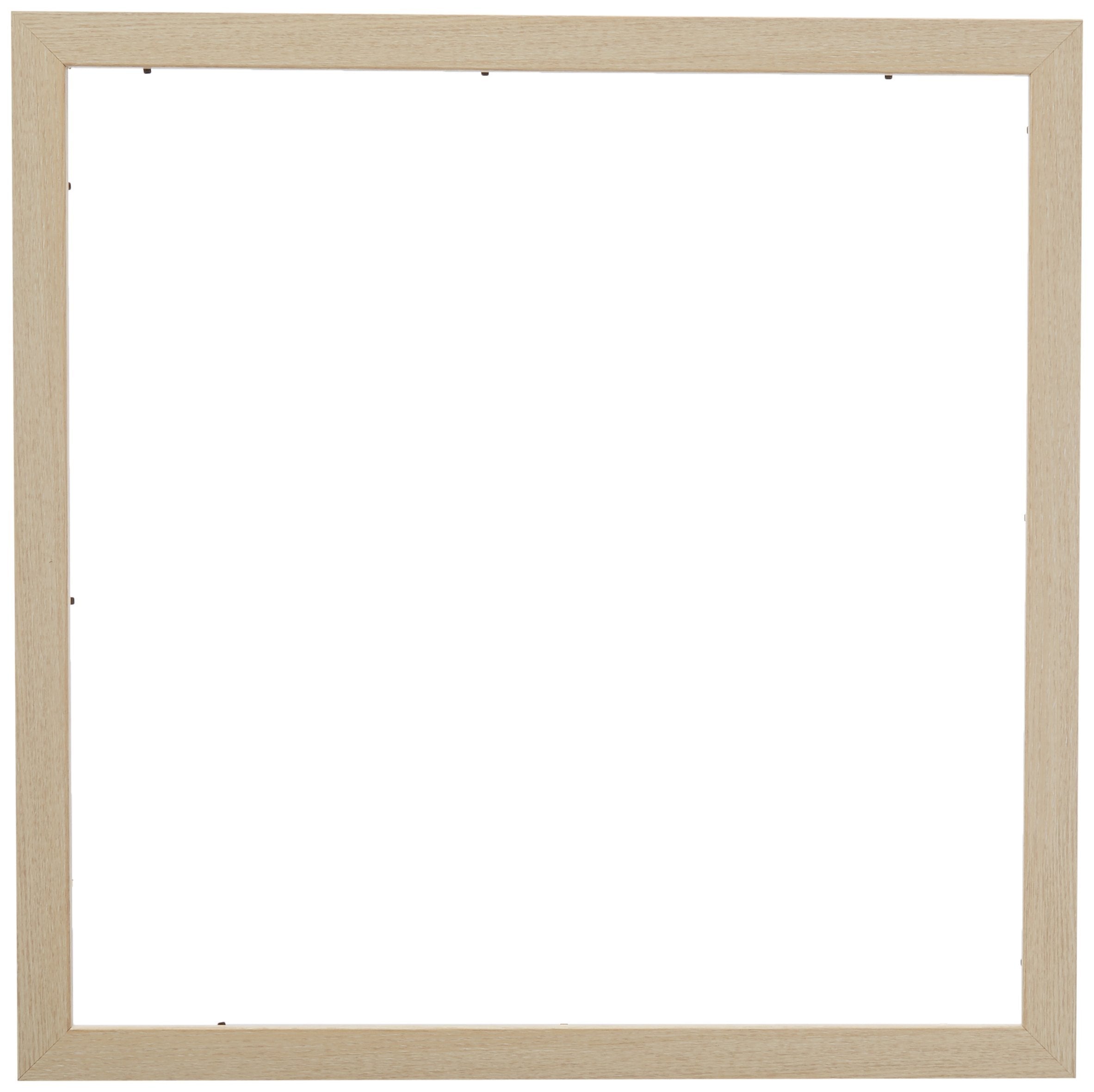 ArtToFrames 20x20 Inch Brown Picture Frame, This 1.25 Custom Poster Frame is Natural Oak - Barnwood Style, for Your Art or Photo