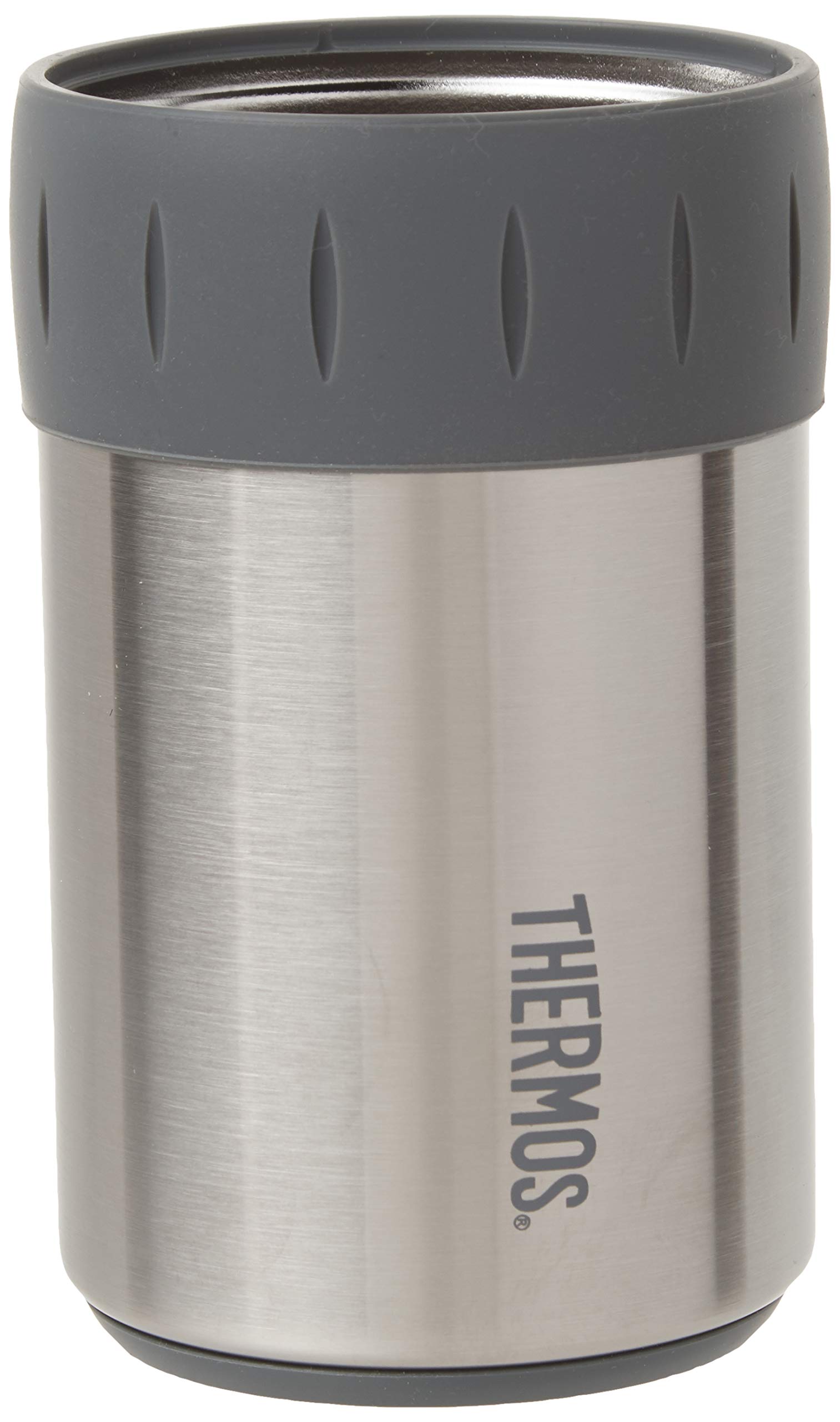 Thermos Stainless Steel Beverage Can Insulator For 12 Ounce Can