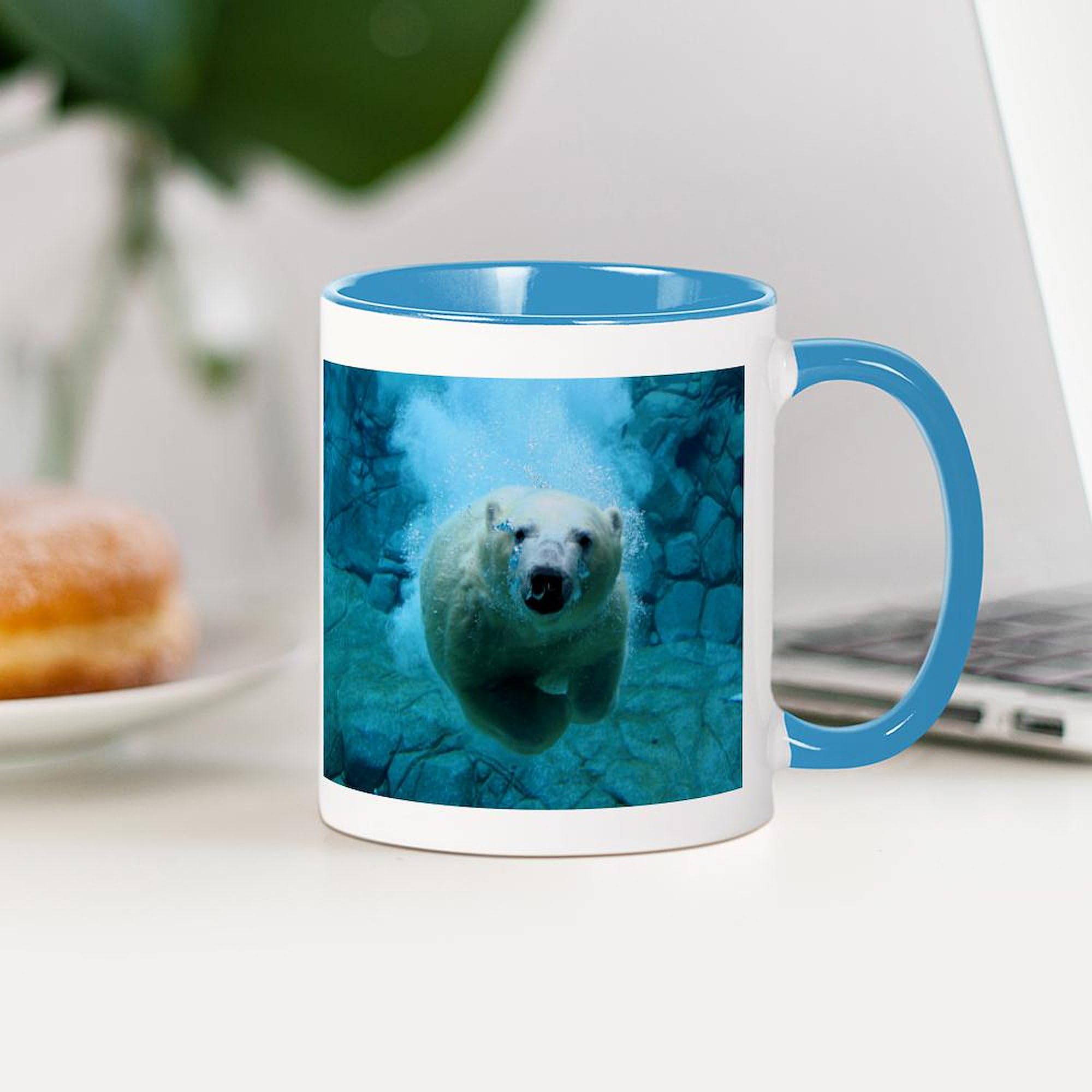 CafePress Polar Bear Mugs 11 oz (325 ml) Ceramic Coffee Mug