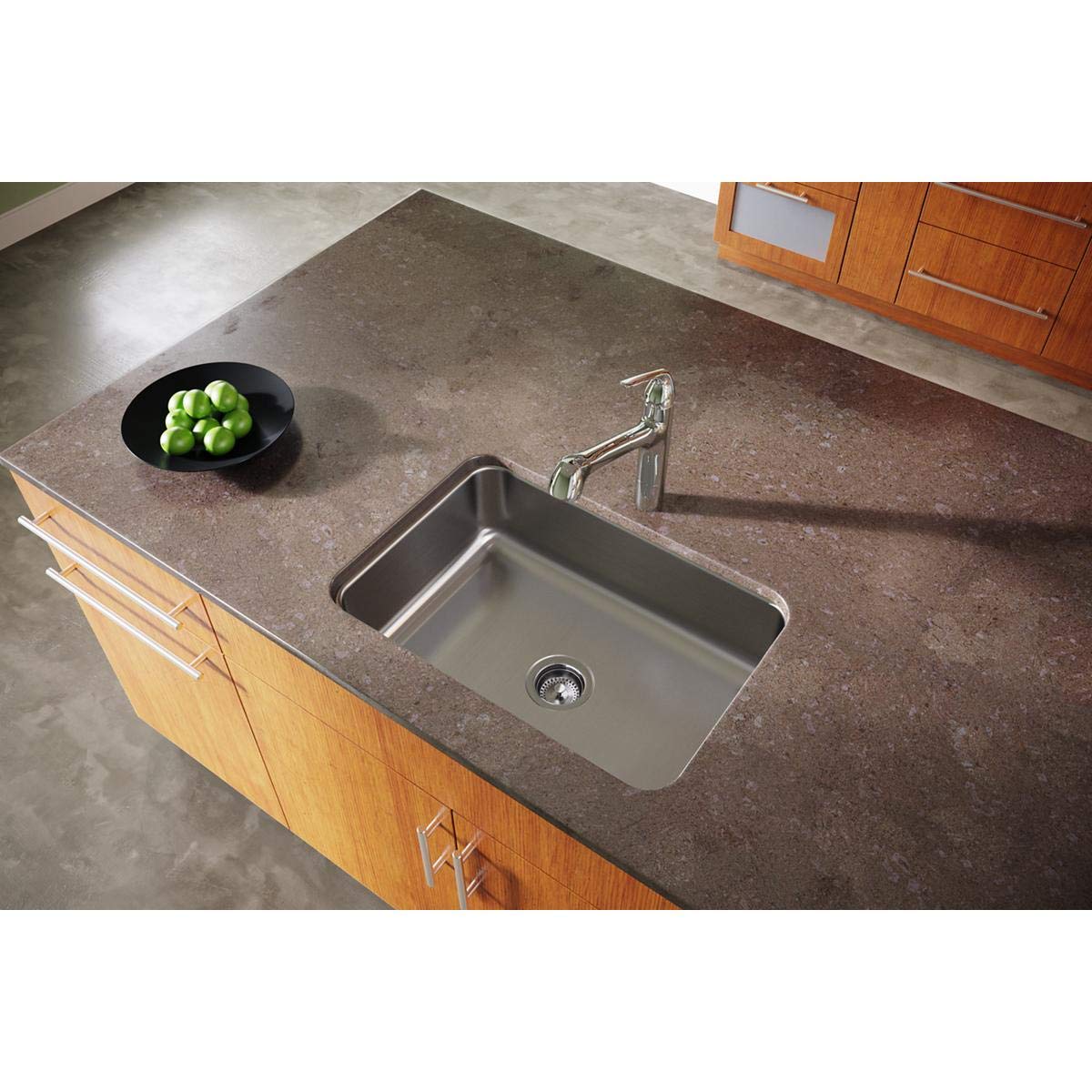 Elkay Dayton Stainless Steel 26-1/2'' X 18-1/2'' X 8'', Single Bowl Undermount Sink