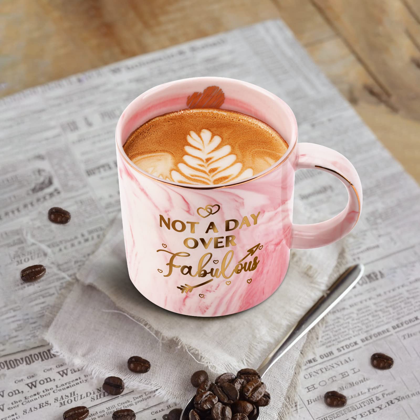Christmas Stocking Stuffers - 12 OZ Funny Coffee Mug,Birthday Valentines Day Gifts for Her Women Girlfriend Sister Friends,Galen