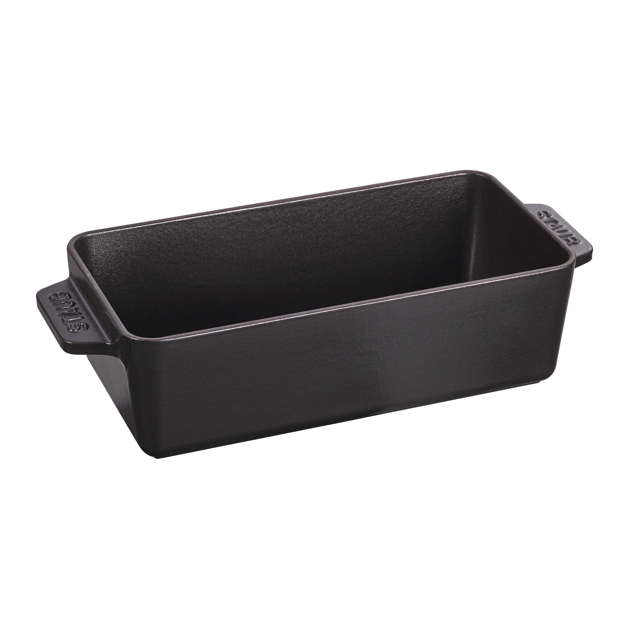 Staub Cast Iron 12.75-Inch X 5.25-Inch Loaf Pan - Matte Black, Made In France
