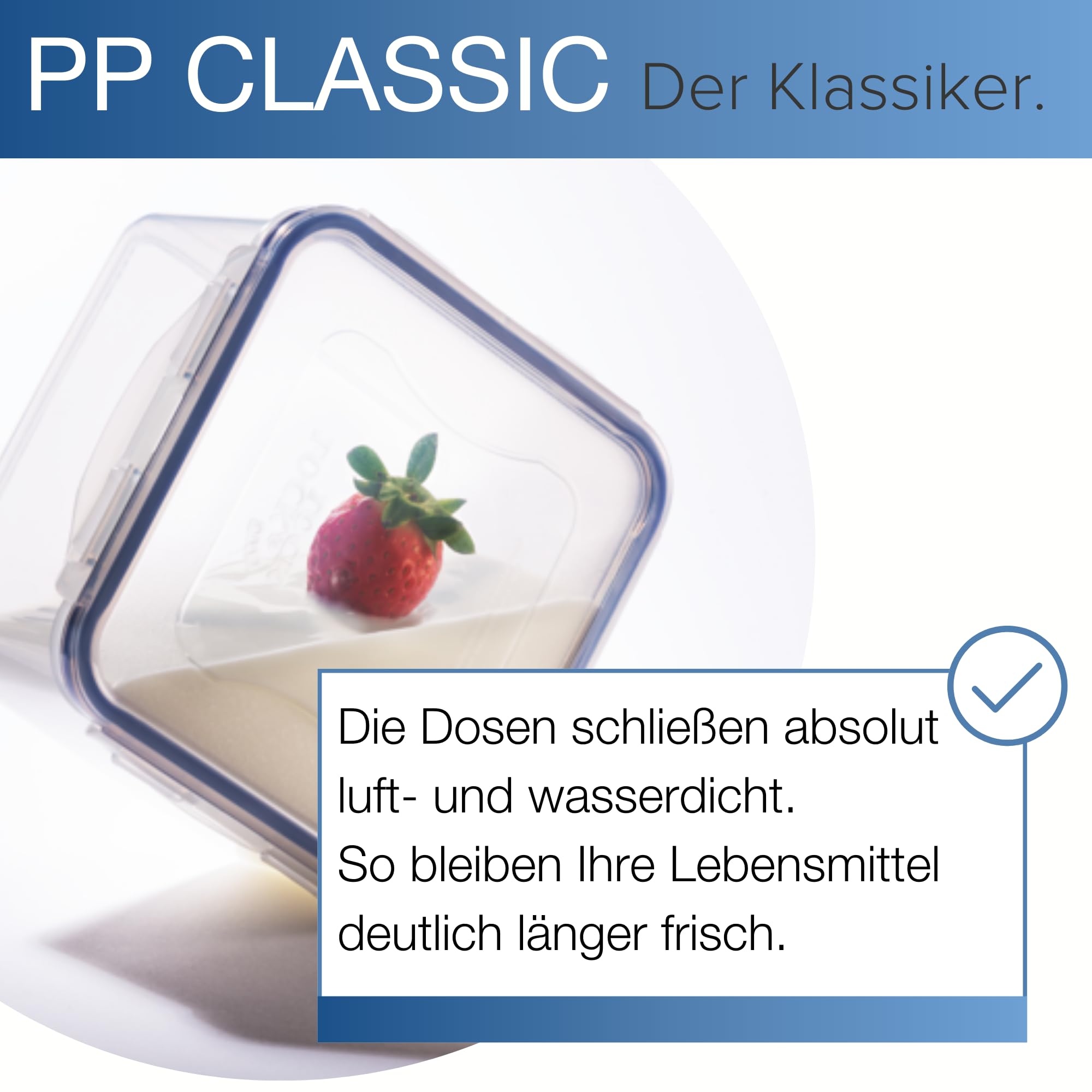 Lock & Lock Airtight Rectangular Tall Food Storage Container 60-Oz / 7.61-Cup