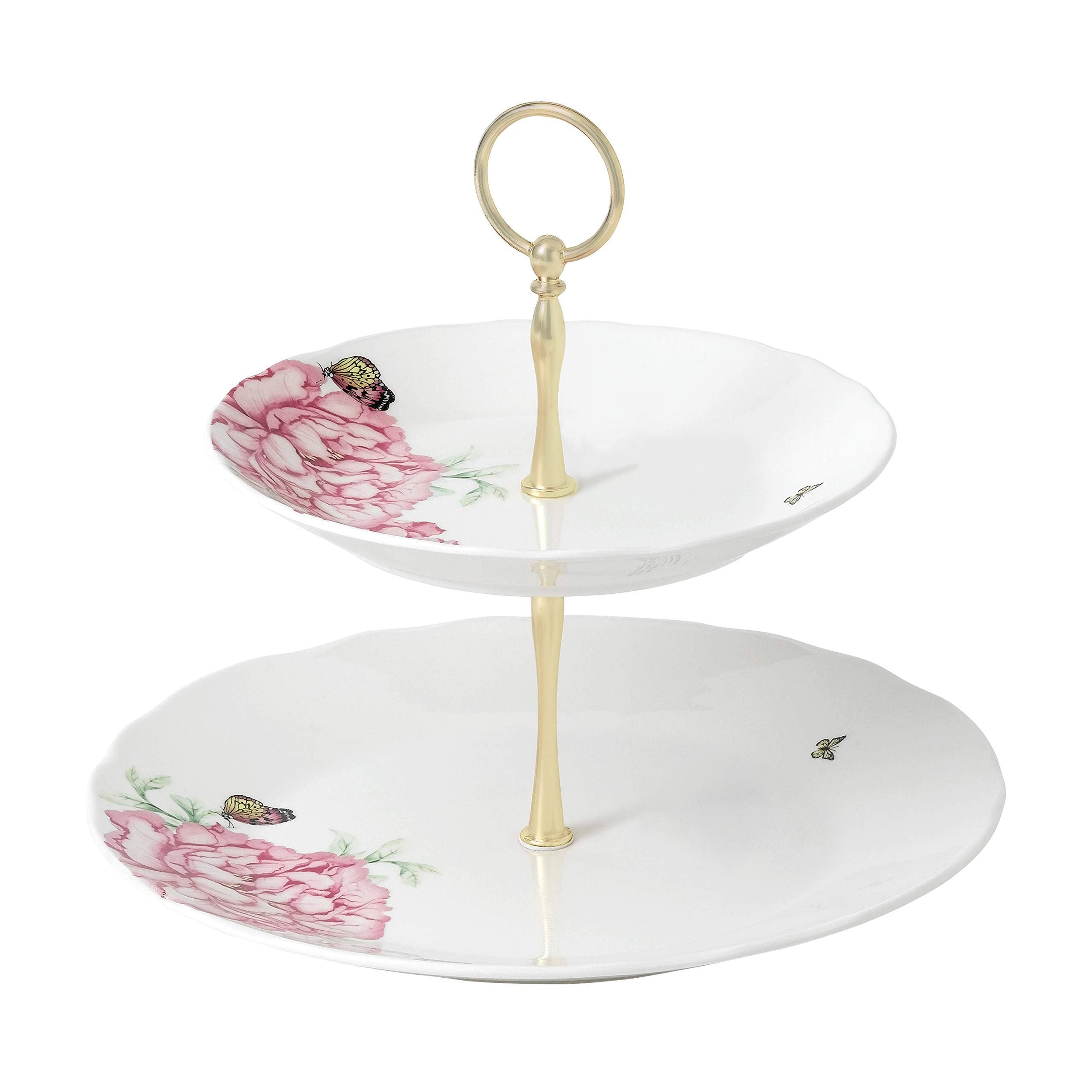 Royal Albert Miranda Kerr Everyday Friendship Two-Tier Cake Stand, 9'', Multi