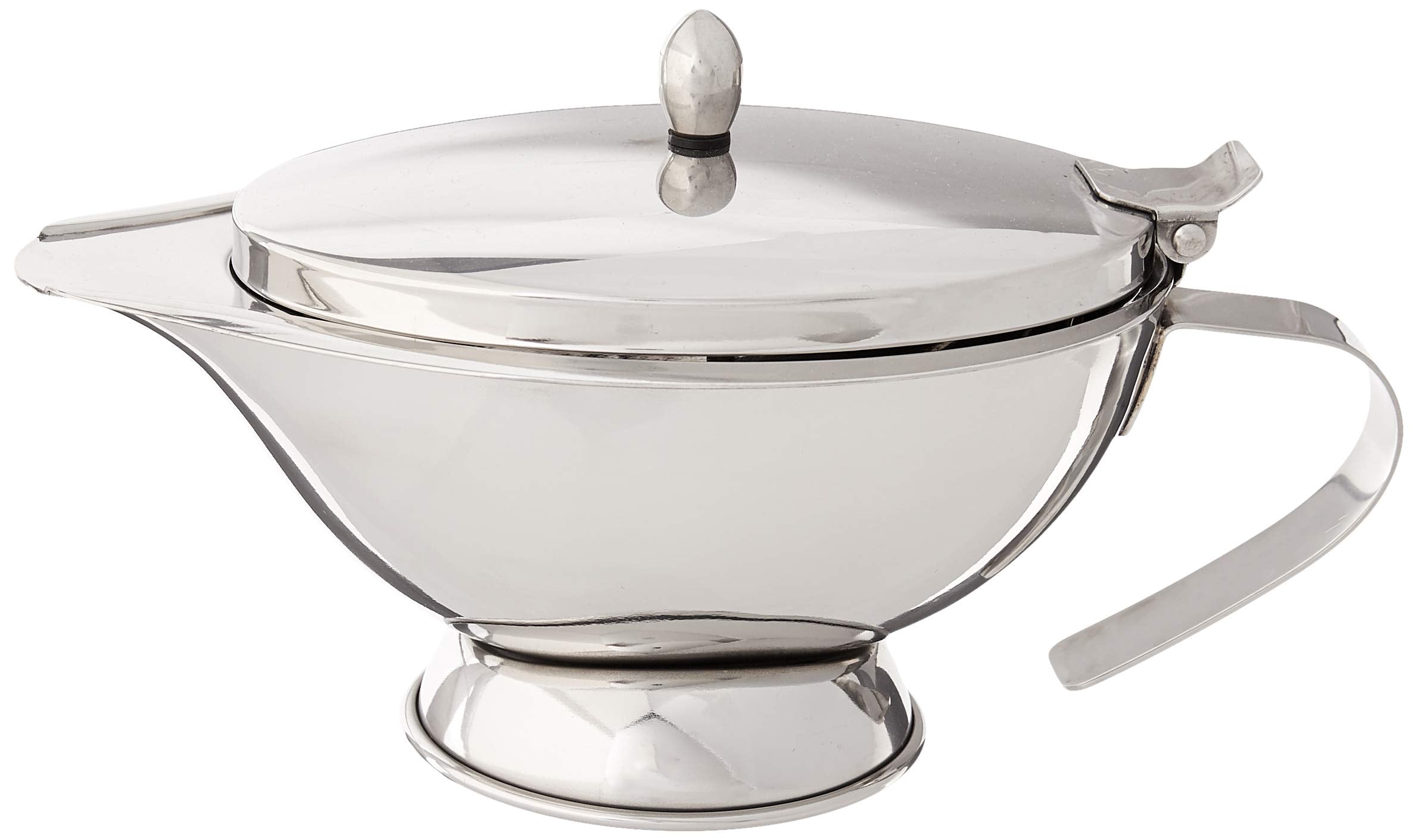 Fox Run Gravy Boat, 13.5 Ounce, Metallic