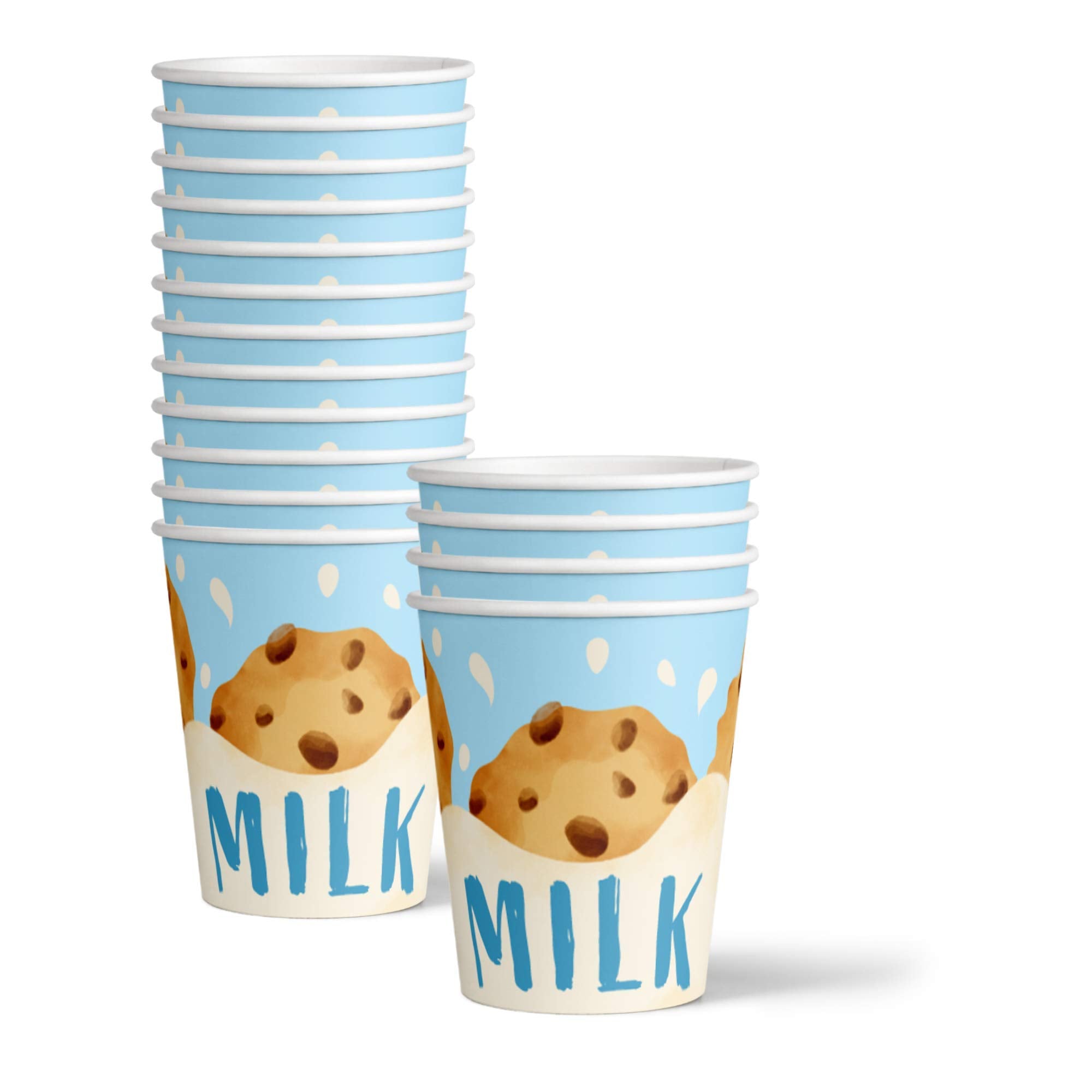 Milk And Cookies Birthday Party Supplies Set Plates Napkins Cups Tableware Kit For 16