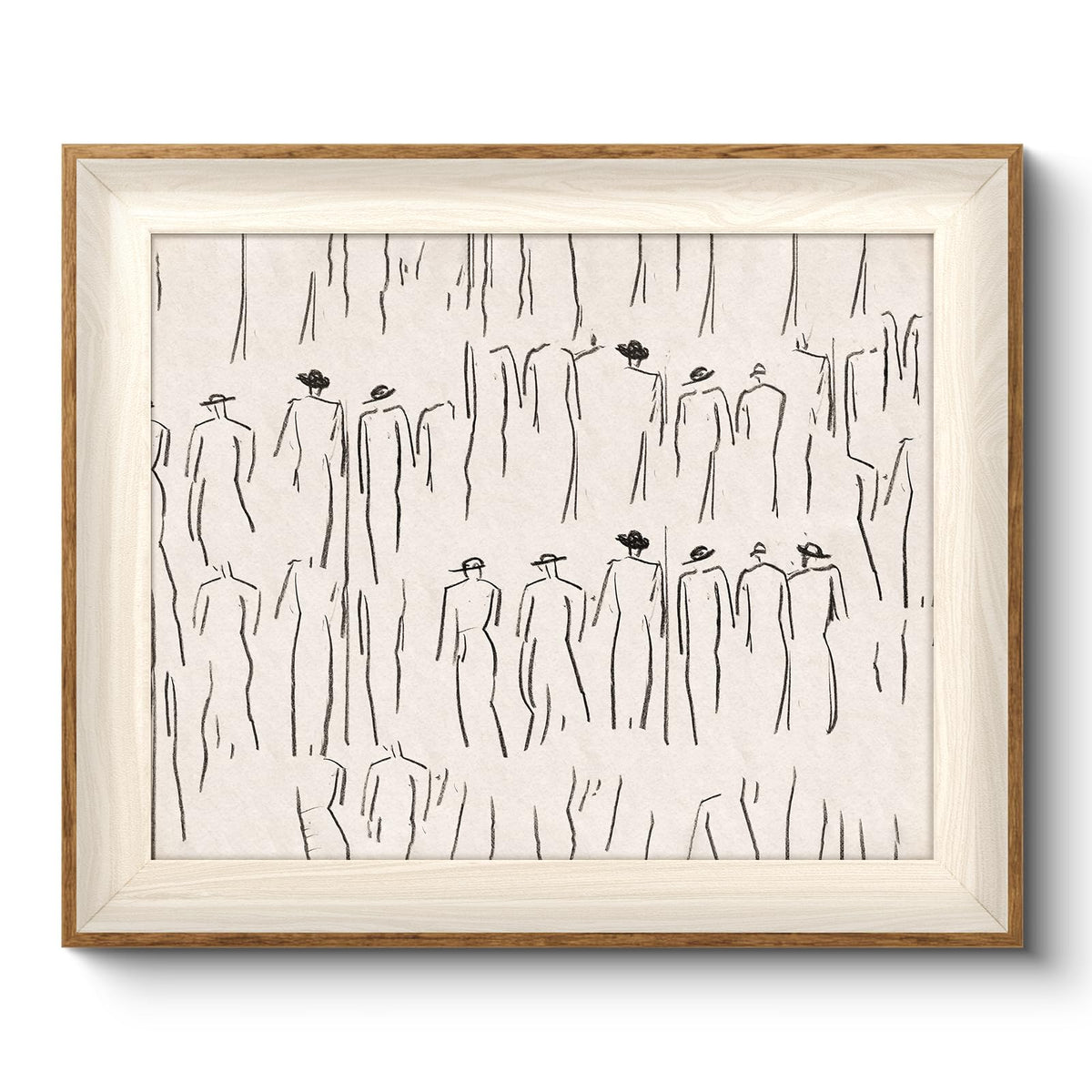 Viyyiea Framed Canvas Wall Art, Cranes Wall Art For Living Room, Vinta ...