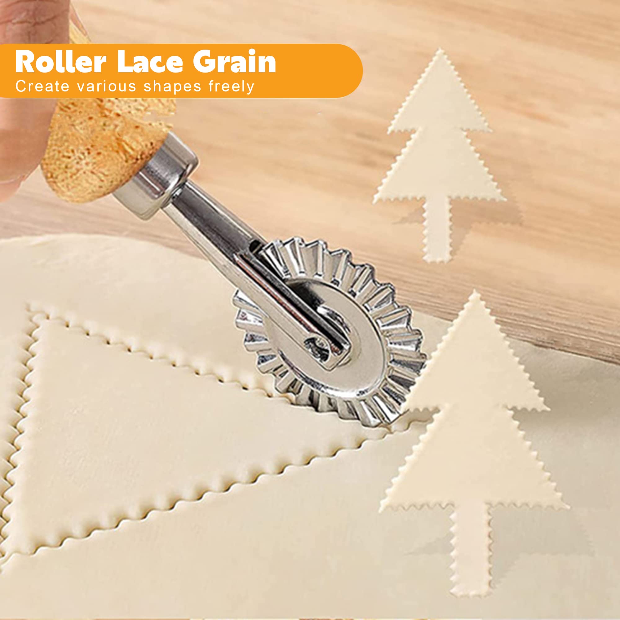 Premium Pasta Maker Pasta Roller And Ravioli Cutter Precision Cutting With Zinc Alloy And Solid Wood Handle Ideal For Home Cooki