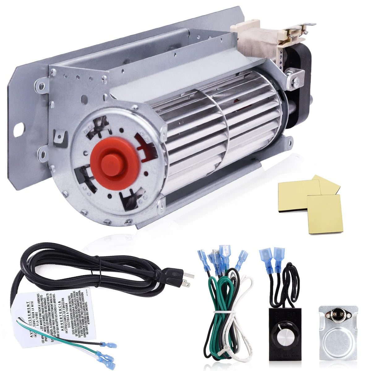 GZ550-1KT Blower Fan Kit, GZ550 GZ552 Fireplace Blower Fan Replacement for Napoleon, Continental, Kingsman Fireplaces, BCDV36NTR