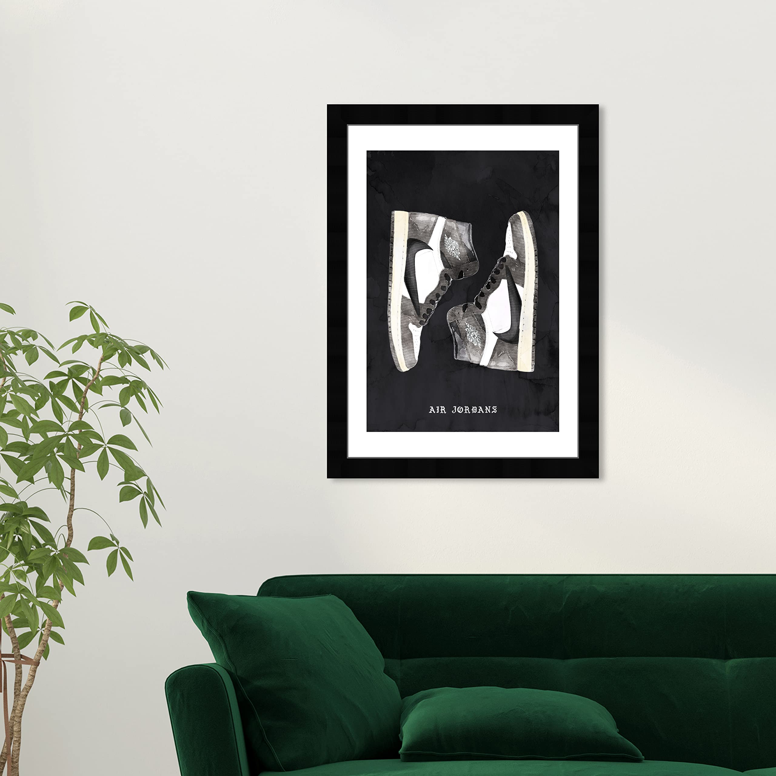 Wynwood Studio Fashion And Glam Modern Retro Basketball Fashion Canvas Wall Art Classic Sneakers Iii Living Room Bedroom And Bat