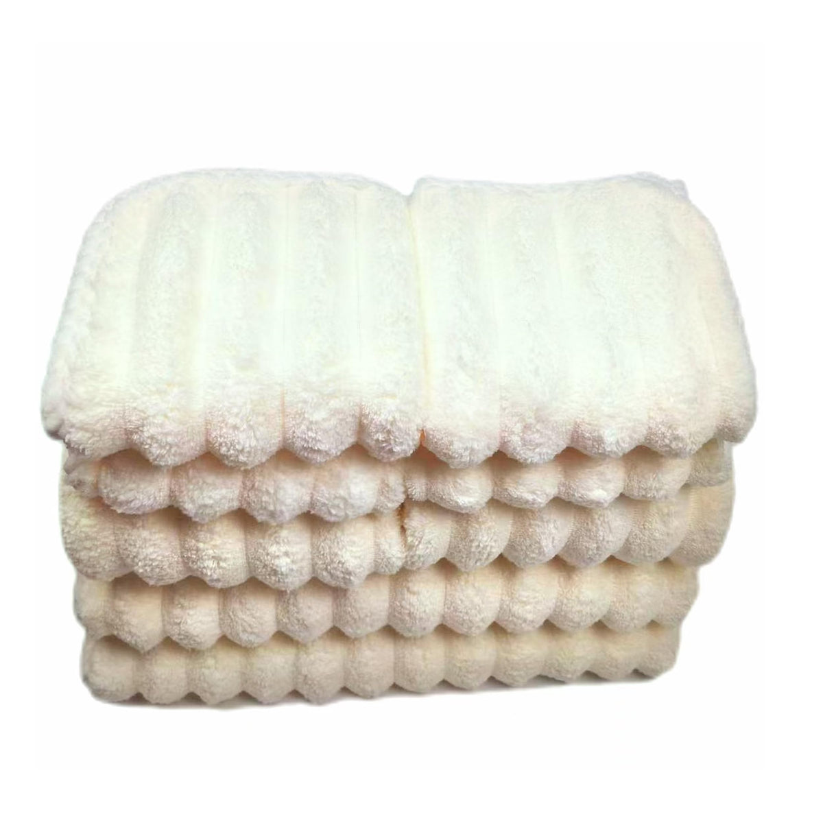 Soft Bath Towels Set, Microfiber Ribbed Oversized Bath Towels Extra Large For Bathroom, Home, Hotel, Spa, Beach, Pool, Gym (8-Pi
