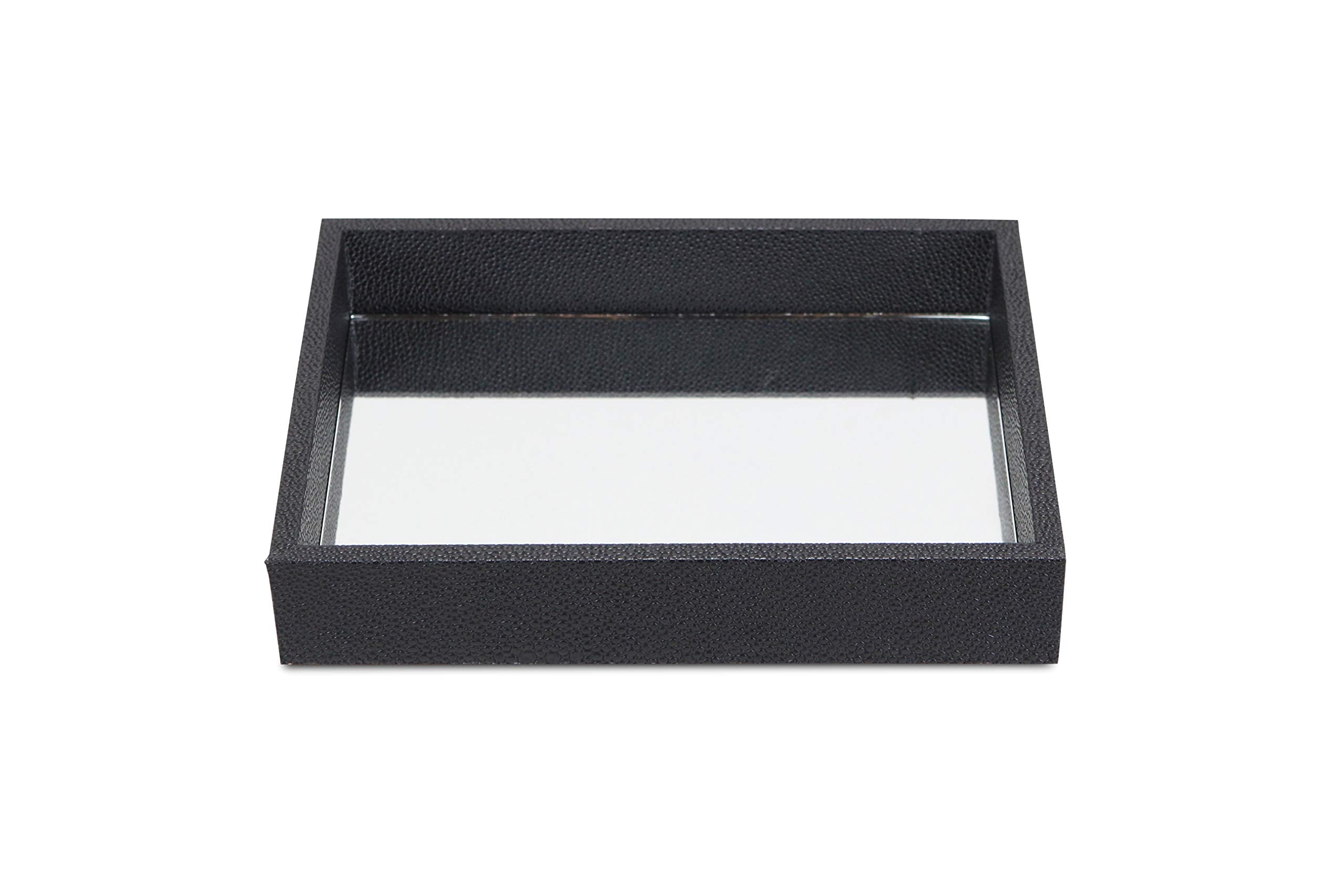 Cheung 'S Fp-3987Bk Black Raised Bubble Tray With Mirror