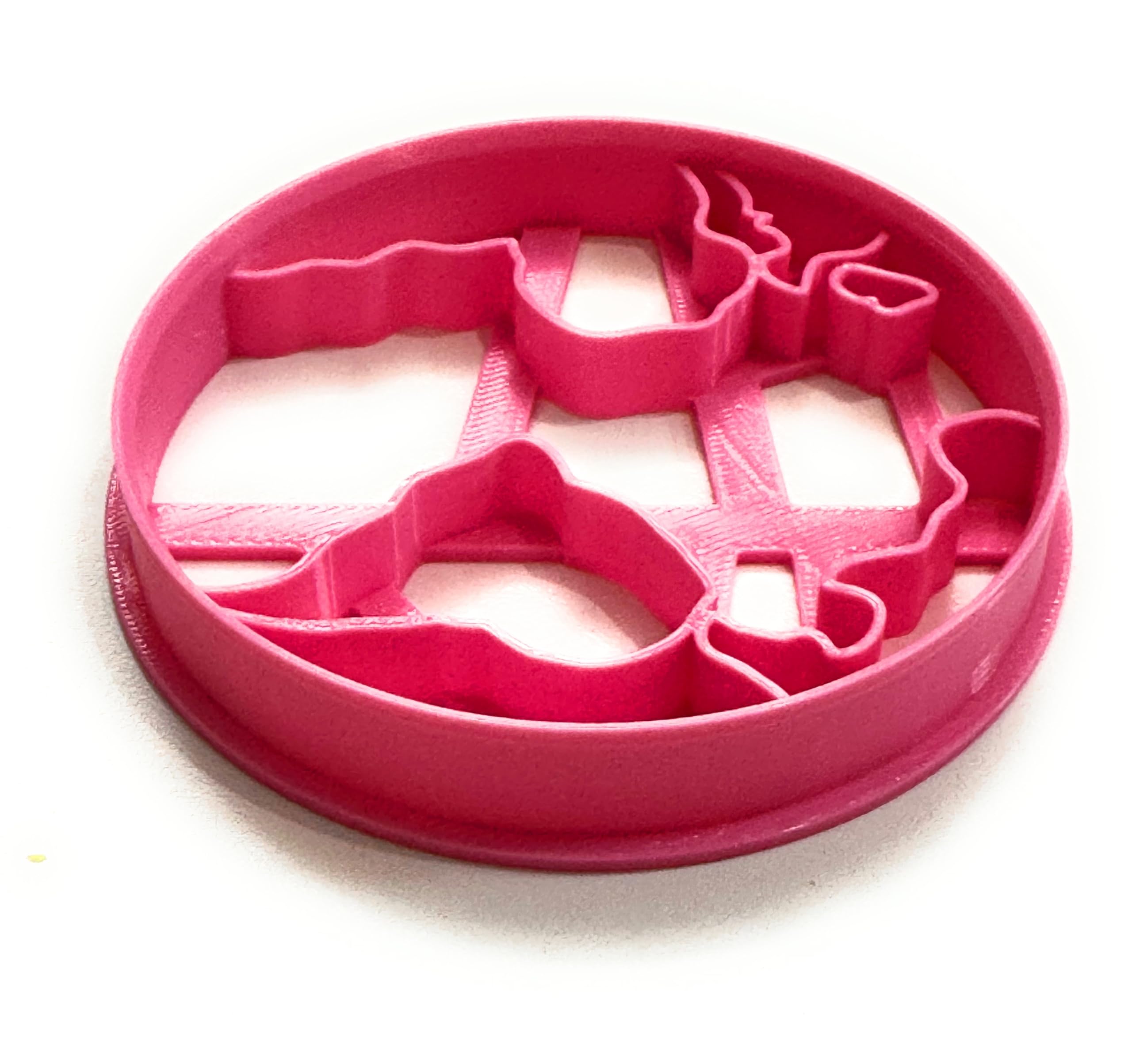 T3D Cookie Cutters Planet Earth Cookie Cutter, Suitable For Cakes Biscuit And Fondant Cookie Mold For Homemade Treats, 3.53''X3.