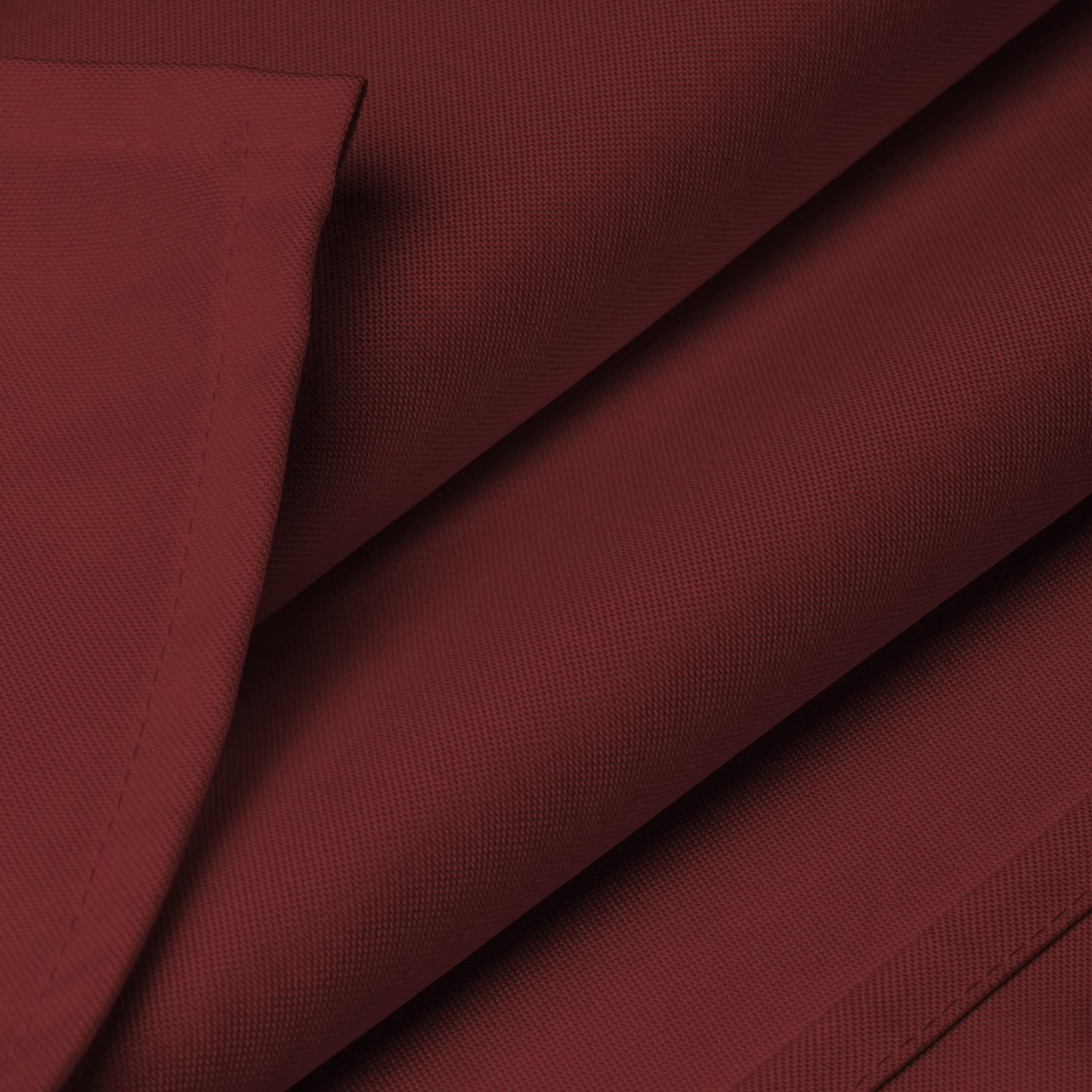 Lann'S Linens - 90 X 156 Premium Tablecloth For Wedding/Banquet/Restaurant - Rectangular Polyester Fabric Table Cloth - Burg