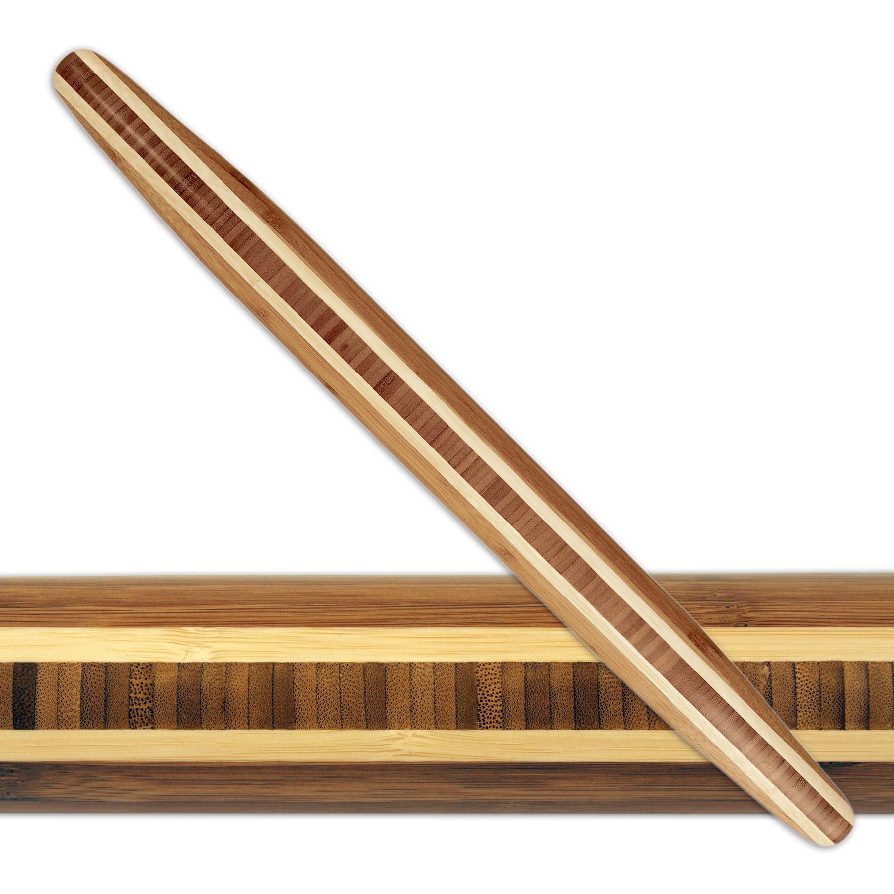 Totally Bamboo Rolling Pin, 20.5-Inch, Large-20 1/2'',Large - 20 1/2''