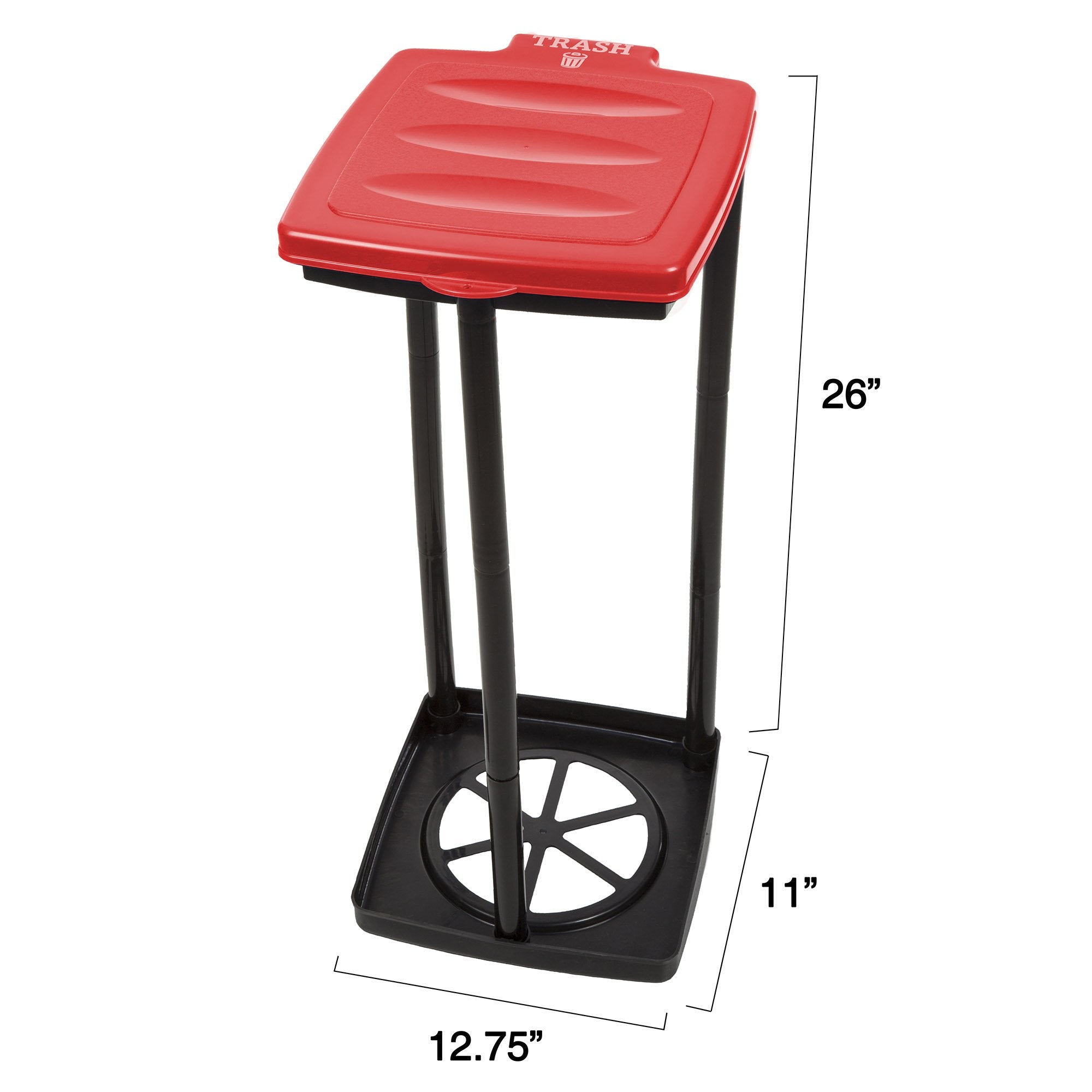 Portable Trash Bag Holder - Collapsible Trashcan For Garbage - Indoor/Outdoor Use Ideal For Camping, Recycling, And More By Wake