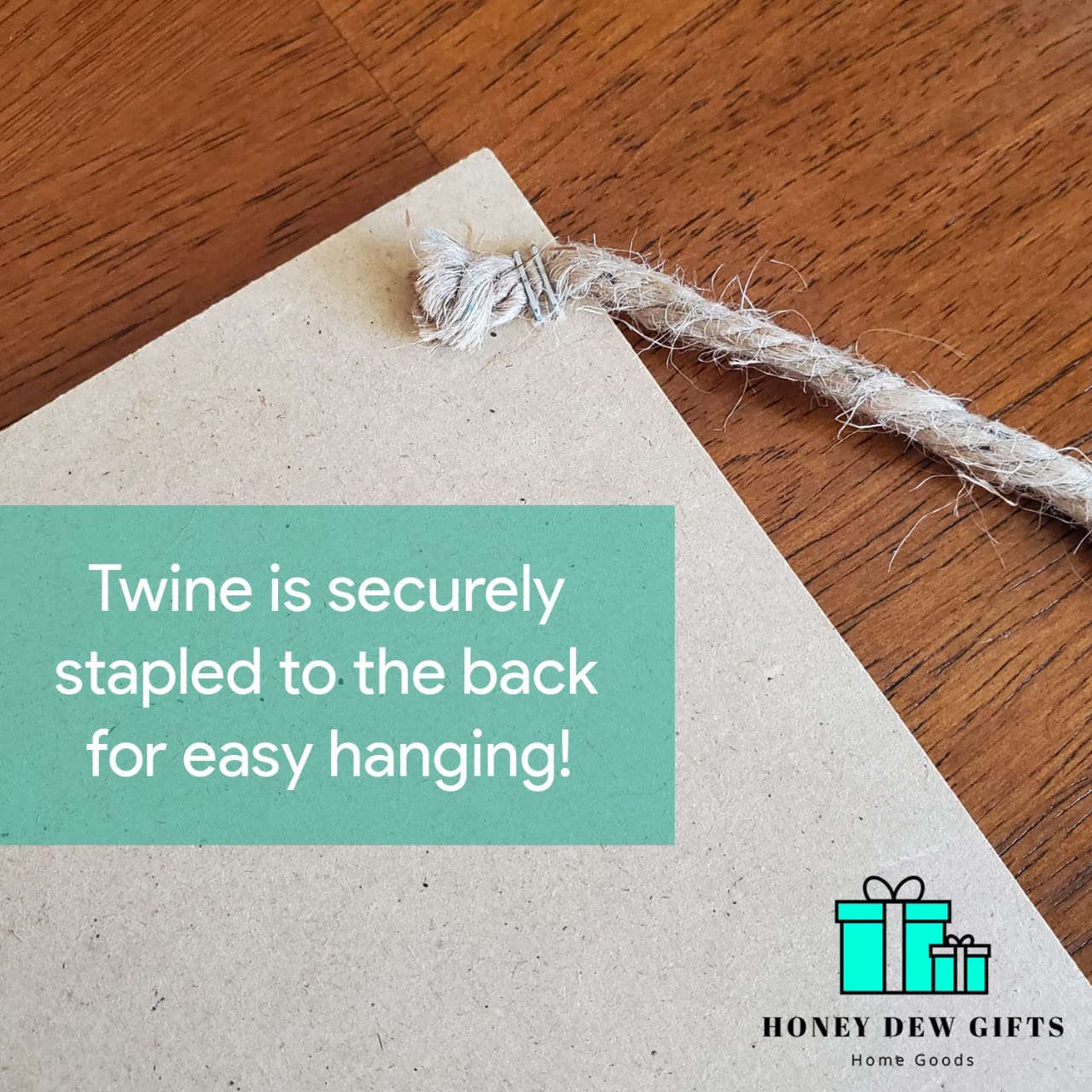 Honey Dew Gifts Wall Hanging Decorative Wood Sign This is My Happy Place 5 inch by 10 inch Hang on the Wall Home Decor, 75403