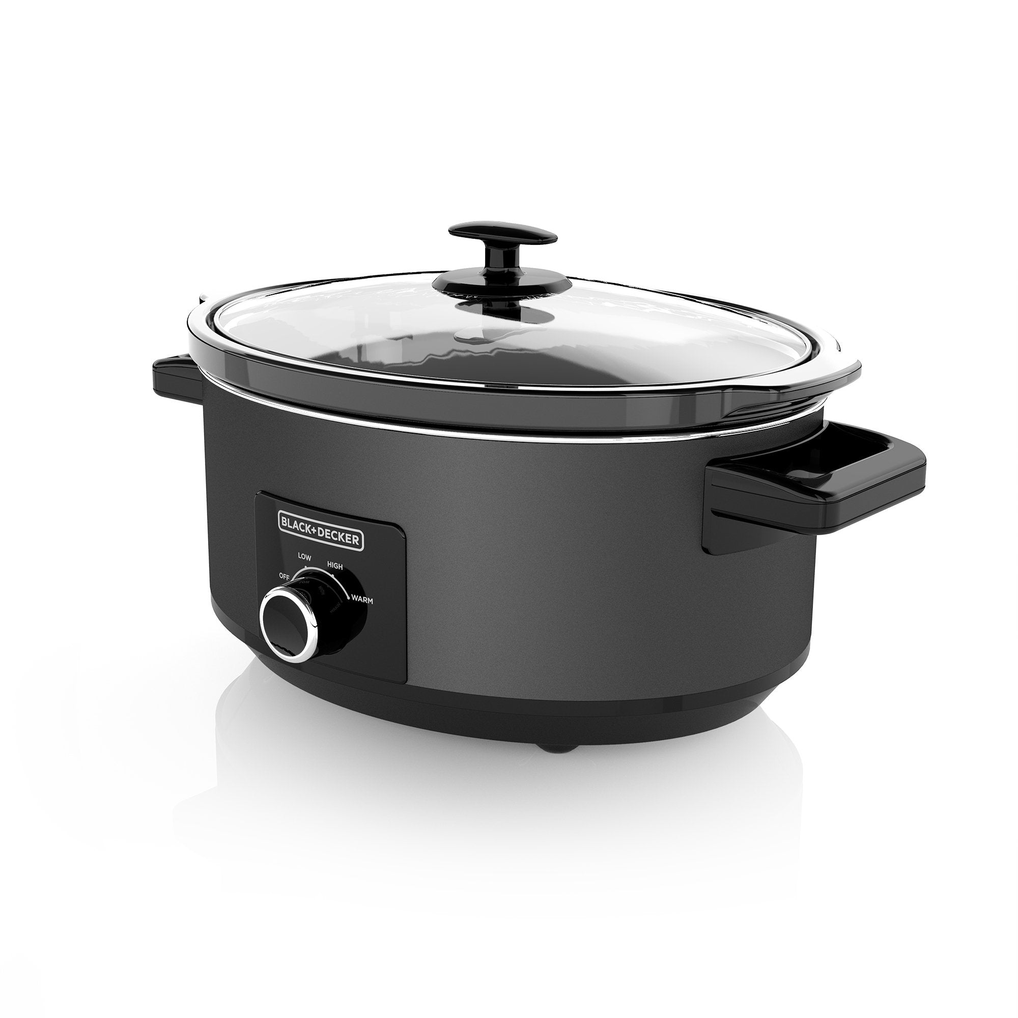 BLACK+DECKER 7-Quart Dial Slow Cooker with Chalkboard Surface