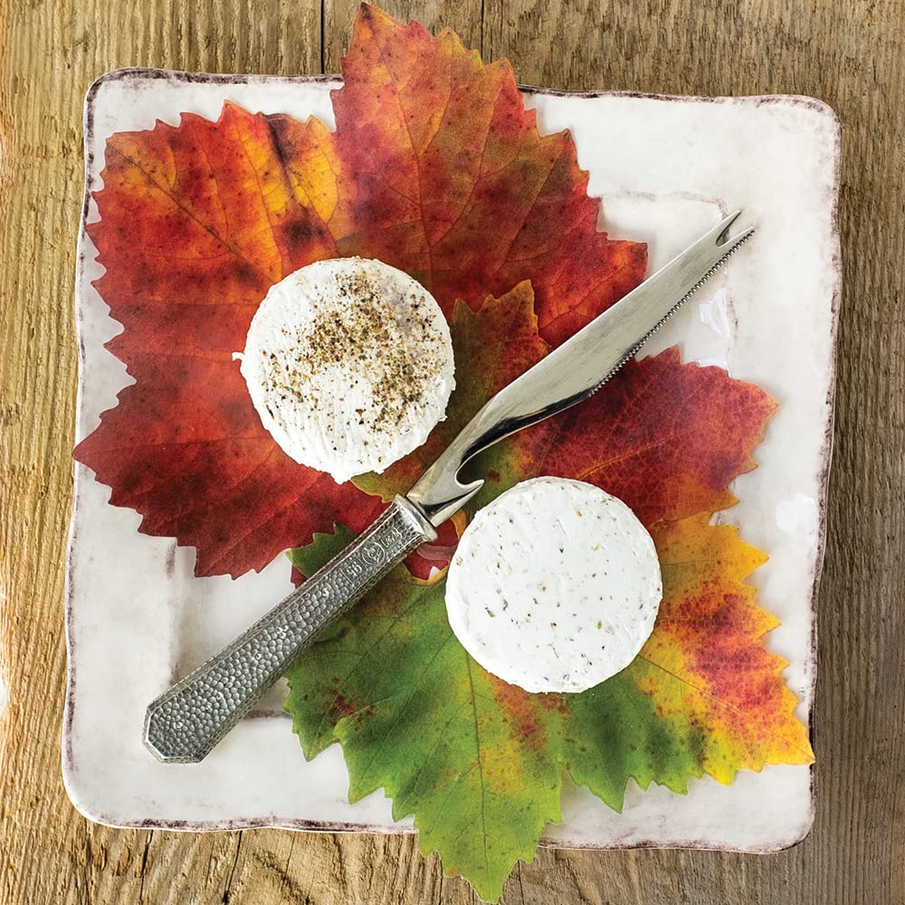 Sisson Distribution Parchment Paper Leaves for Charcuterie Boards - Pack of 20, French Parchment, Grape Variety, 7.8" x 8.5"