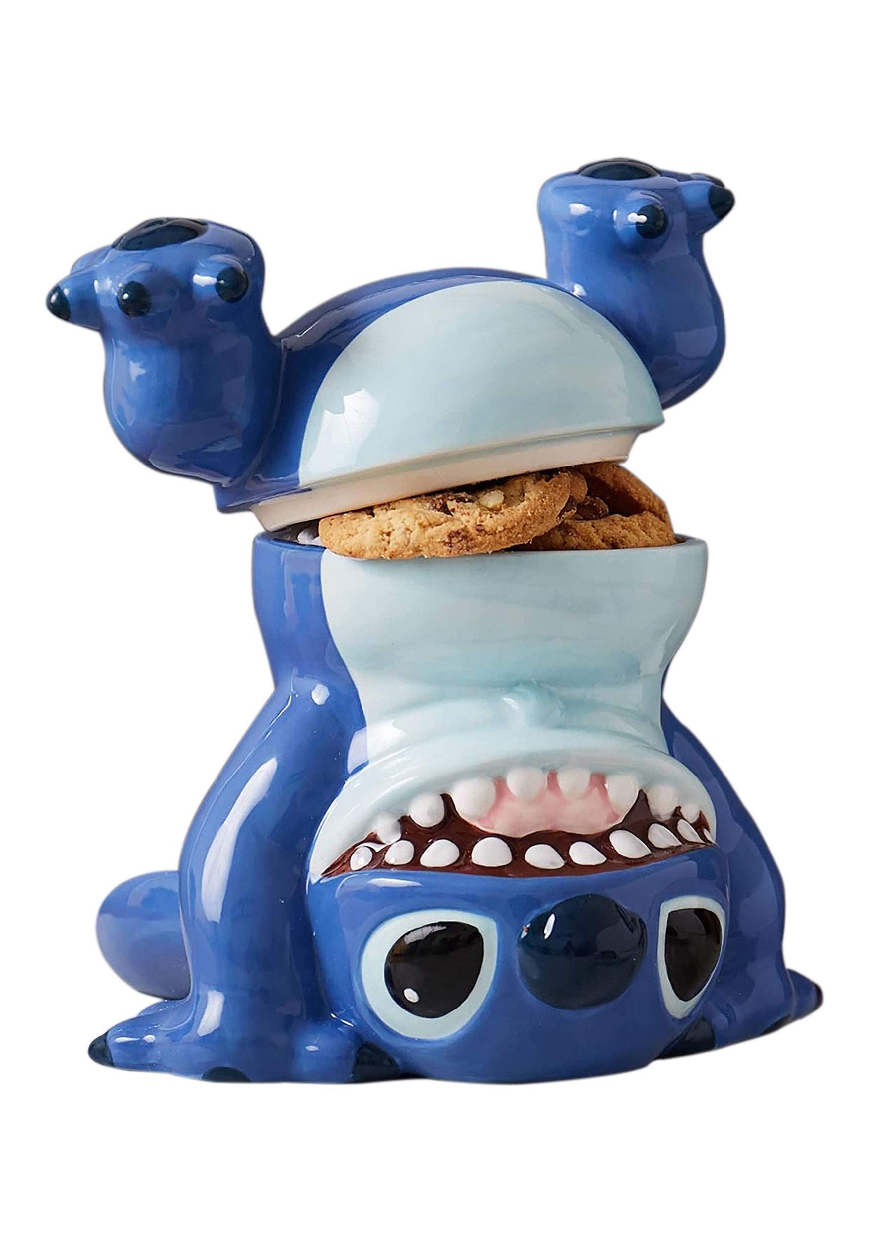 Disney Stitch Handstand Cookie Jar