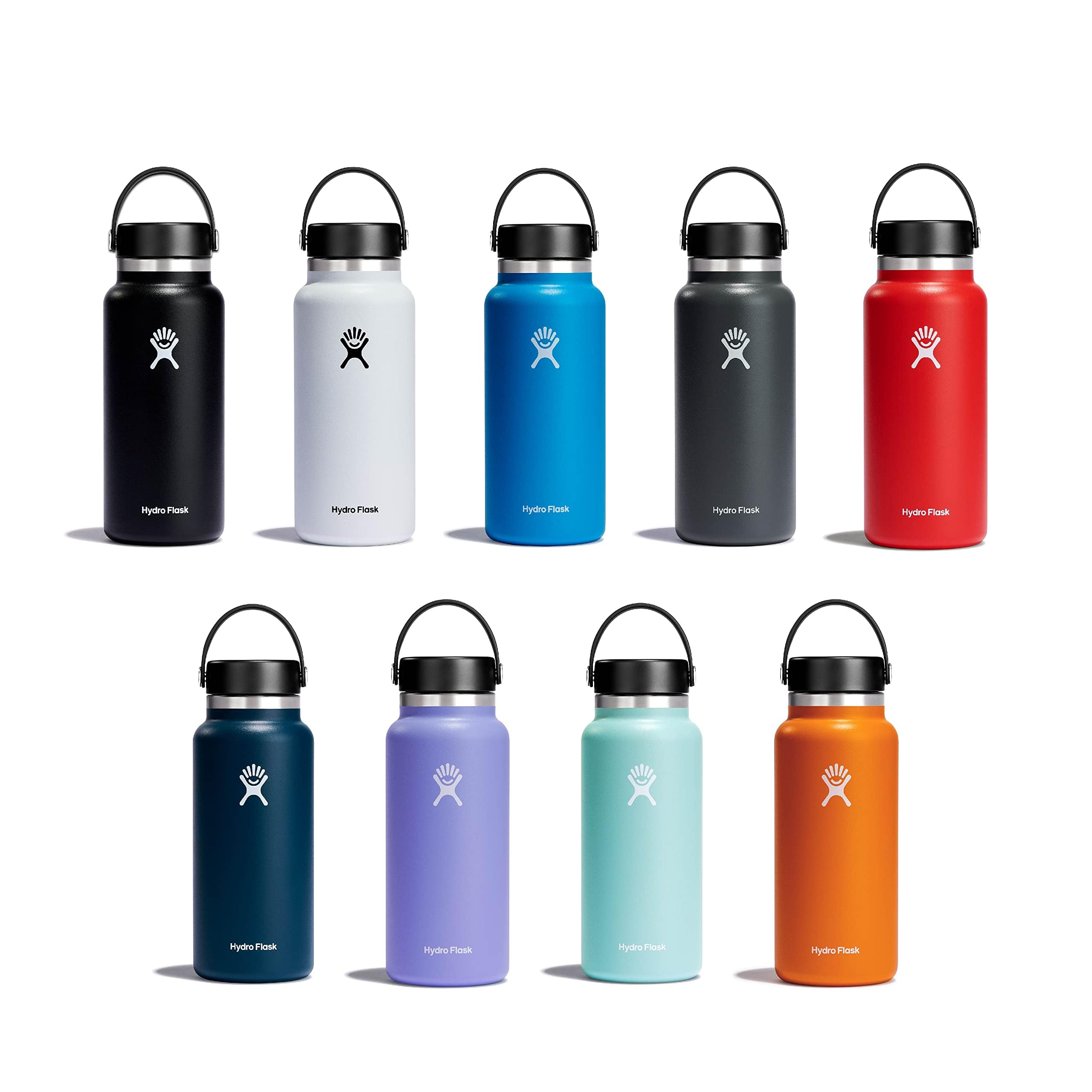 Hydro Flask Wide Flex Cap White 40 Oz