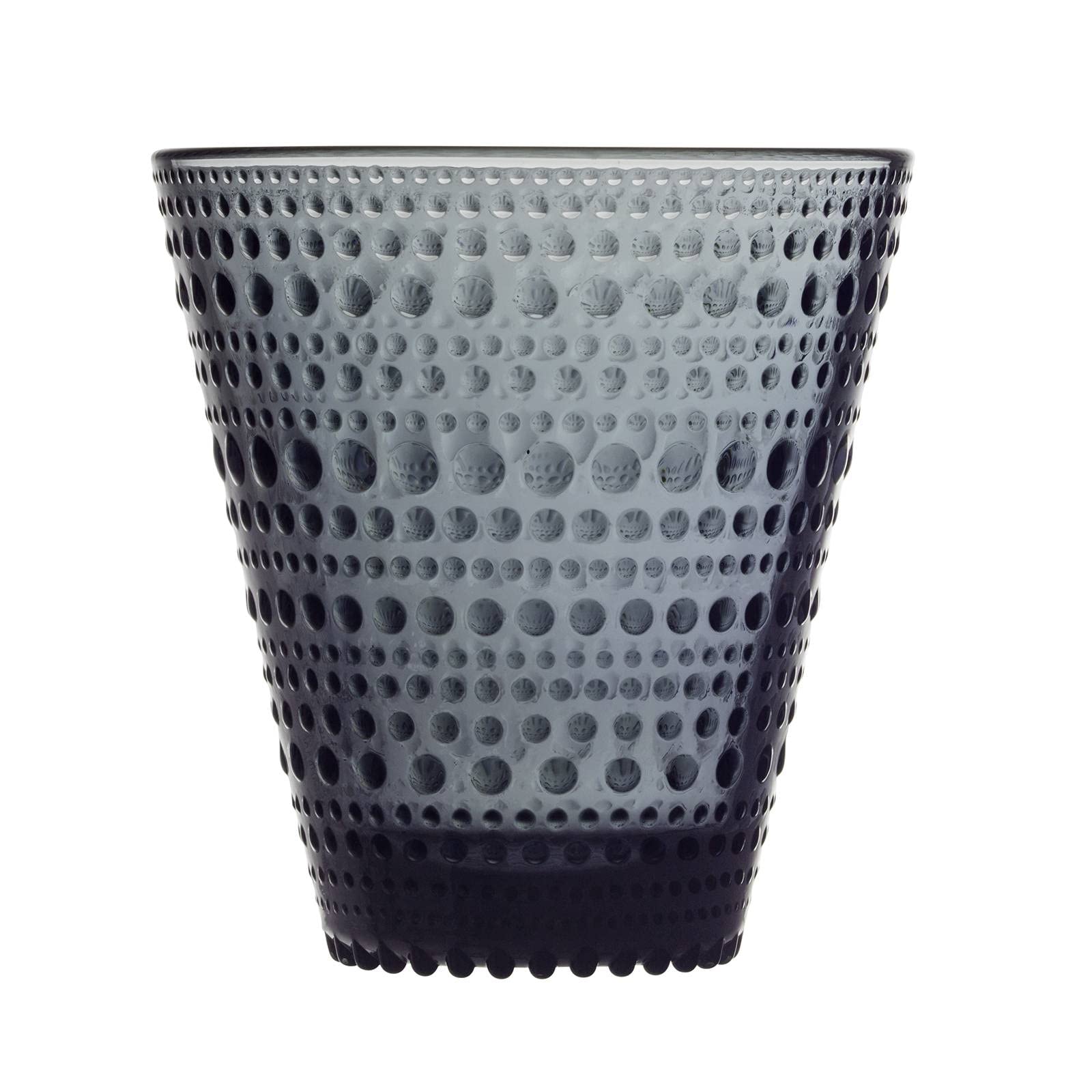 Iittala Kastehelmi Tumbler 10 Oz Dark Grey Set Of 2