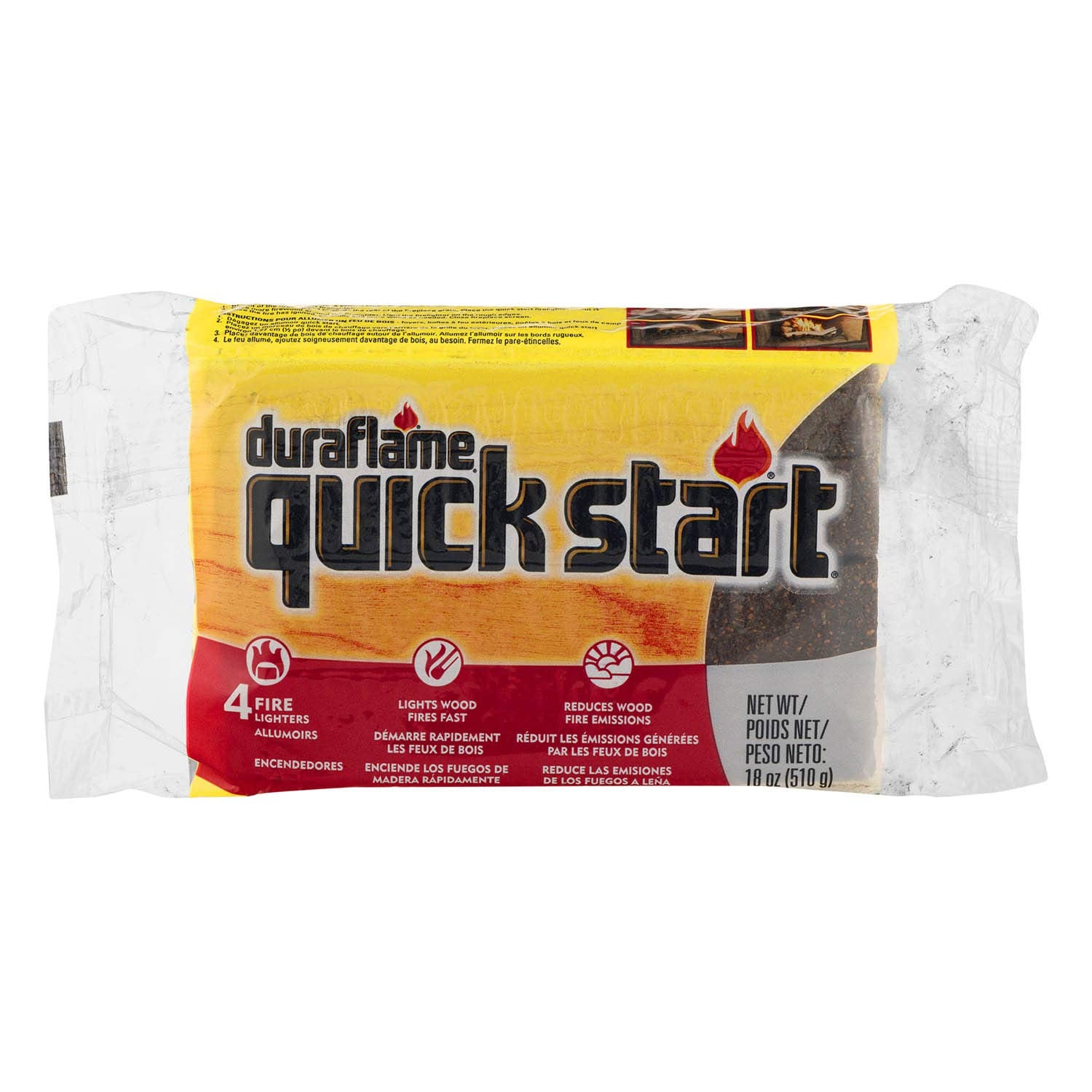 Duraflame Quick Start Firelighters, 10 - 4 Packs