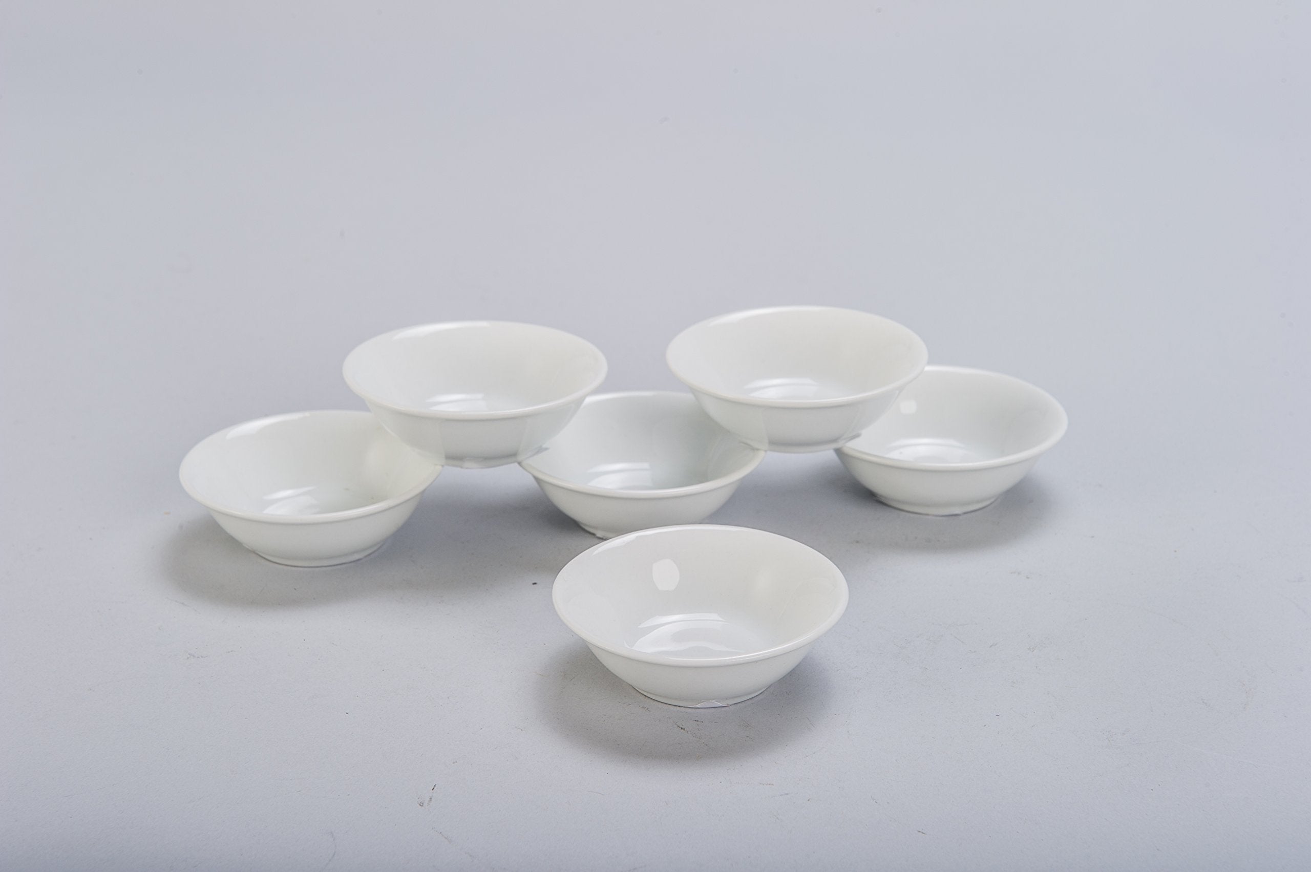 Bia Cordon Bleu Asian 2-Ounce Soy Sauce Dipping Dish, Set Of 6, White (905432S6Sioc)