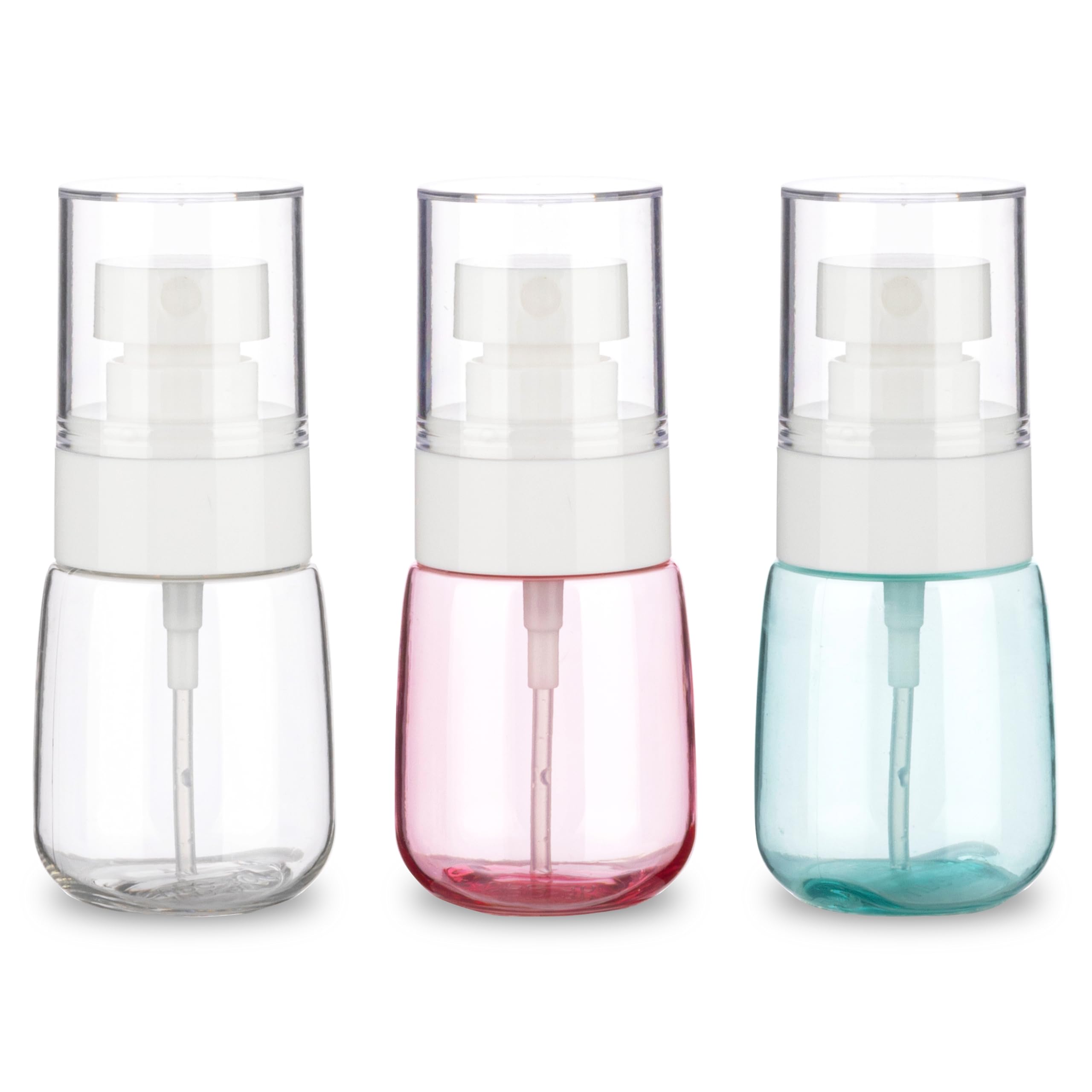 Ifdgctk 3 Pack 1Oz/30Ml Small Spray Bottle, Plastic Mini Spray Bottles, Travel Spray Bottle With Fine Mist,Tiny Spray Bottles Wi