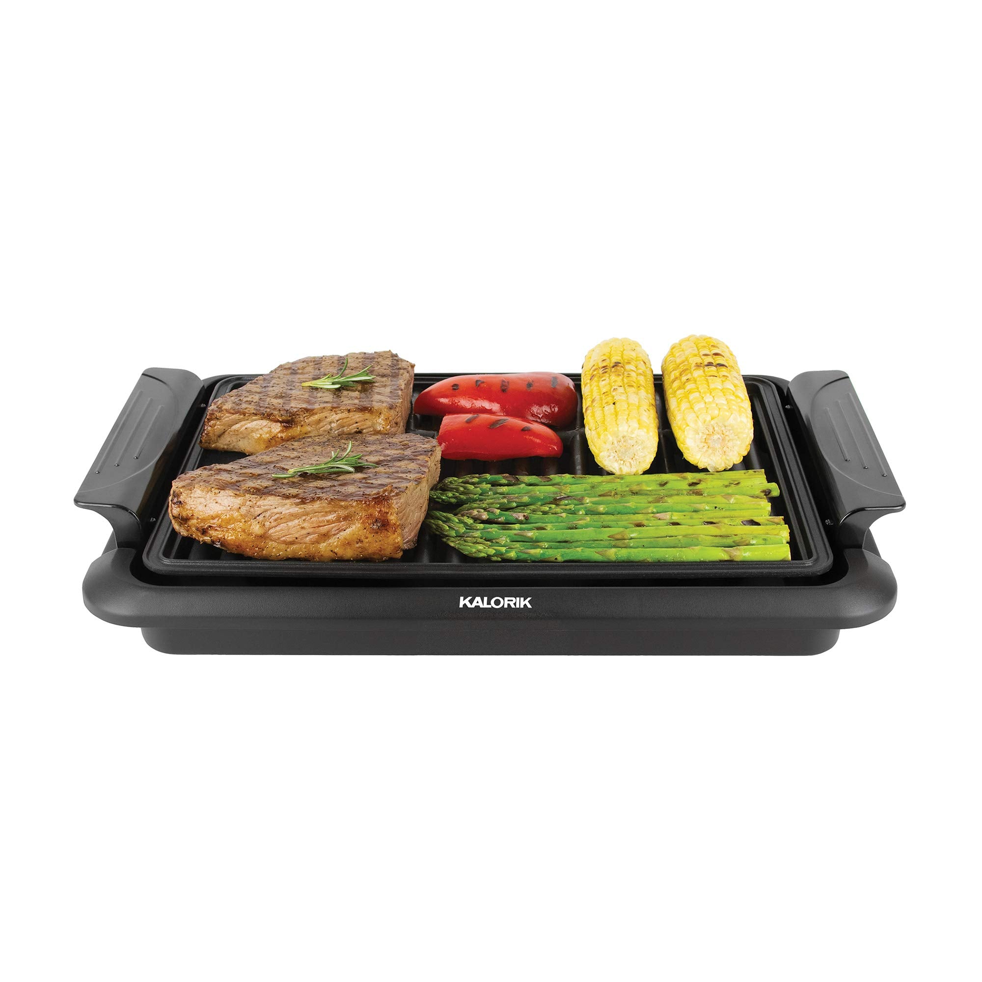 Kalorik Electric Indoor Grill, In Black (Gr 45927 Bk)