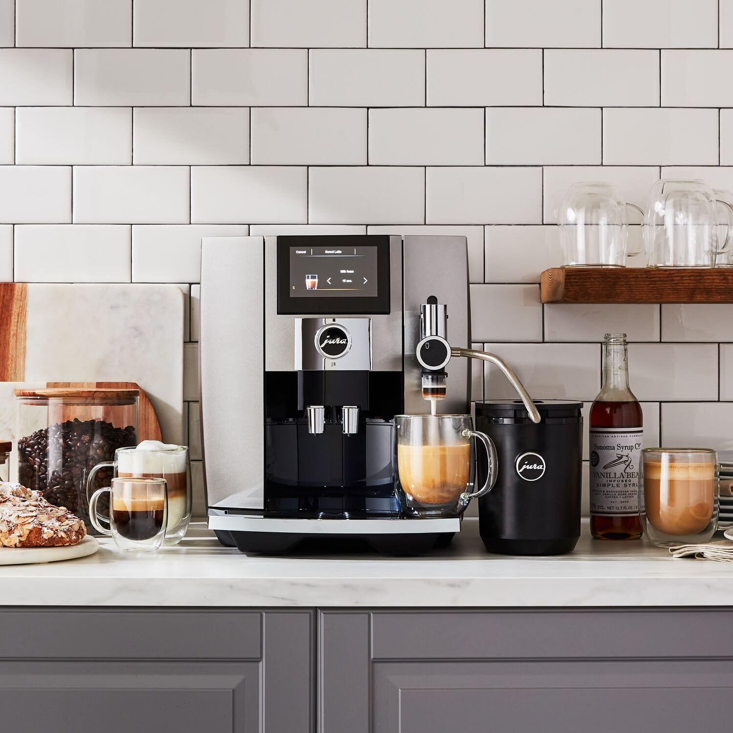 Jura J8 Midnight Silver