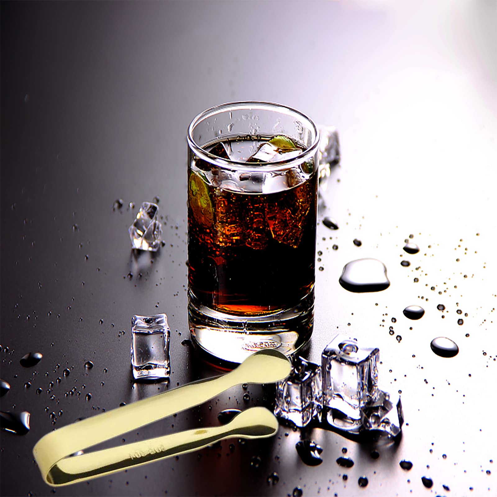 15Pcs Serving Tongs, Ice Tongs Stainless Steel Mini Tongs, 4.25Inch Small Gold Sugar Tongs, Kitchen Tongs Mini Serving Utensils