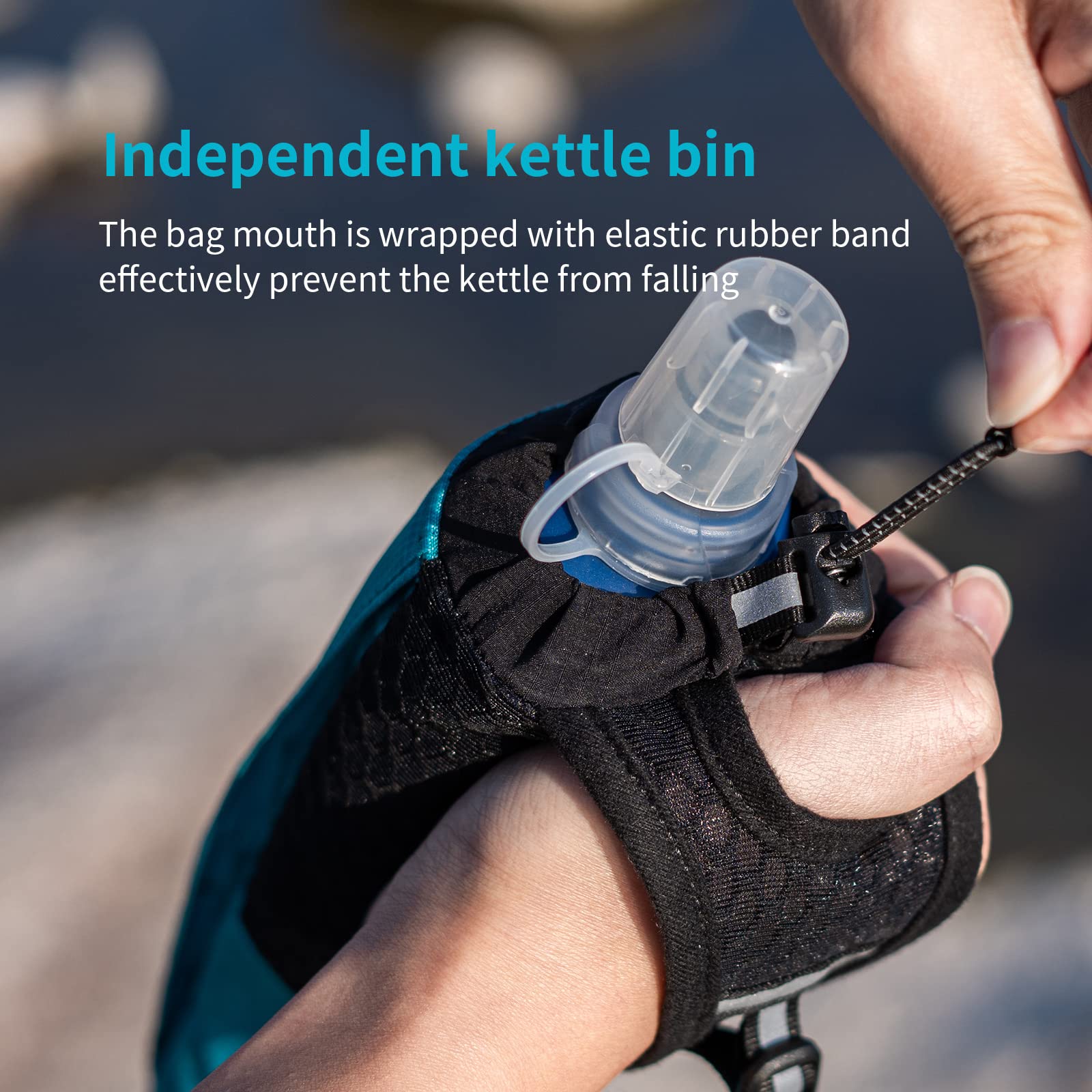 Aonijie Quick Grip Handheld Water Bottle For Running, Hand Strap Hydration Pack With 500Ml Handheld Soft Flask Water Bottle (Oli