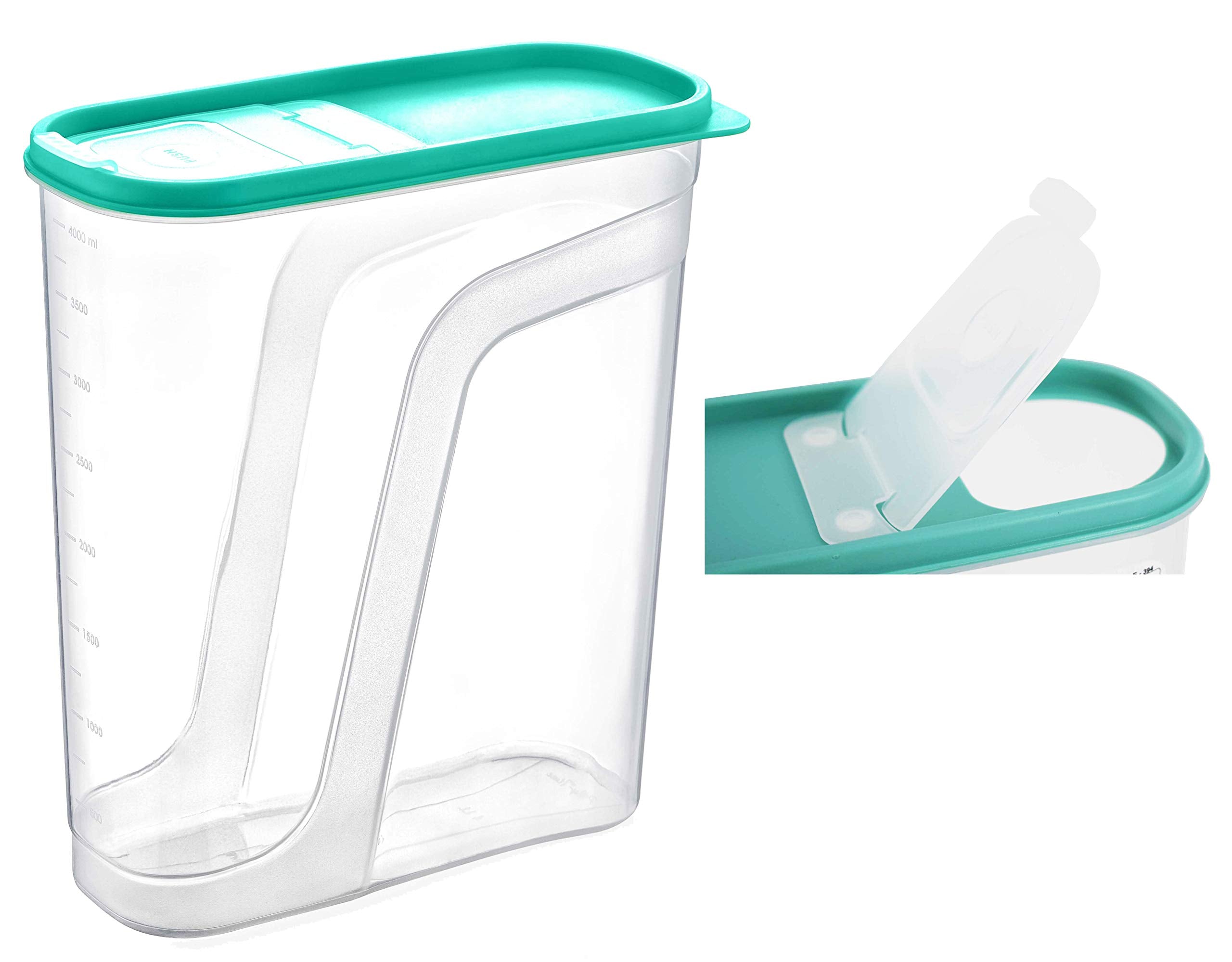 Uniware Bpa Free Plastic Food Storage Container (4 Liter (4.2 Qt), 1 Pack)