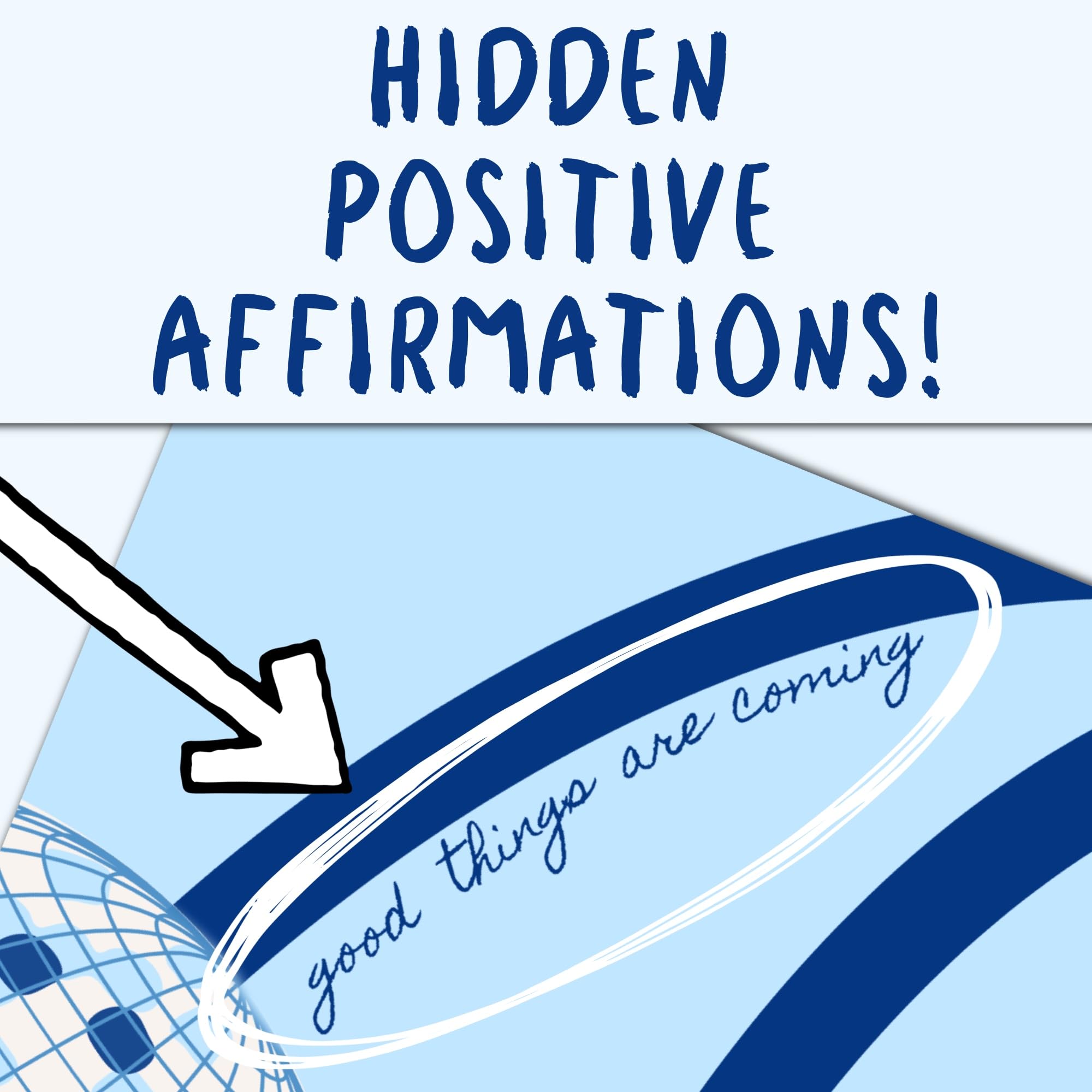 Larkinroad Positive Affirmation 3 Pack Poster - Preppy Coastal Cowgirl Apartment Decor (12In X 16In Unframed) Lucky You Poster -